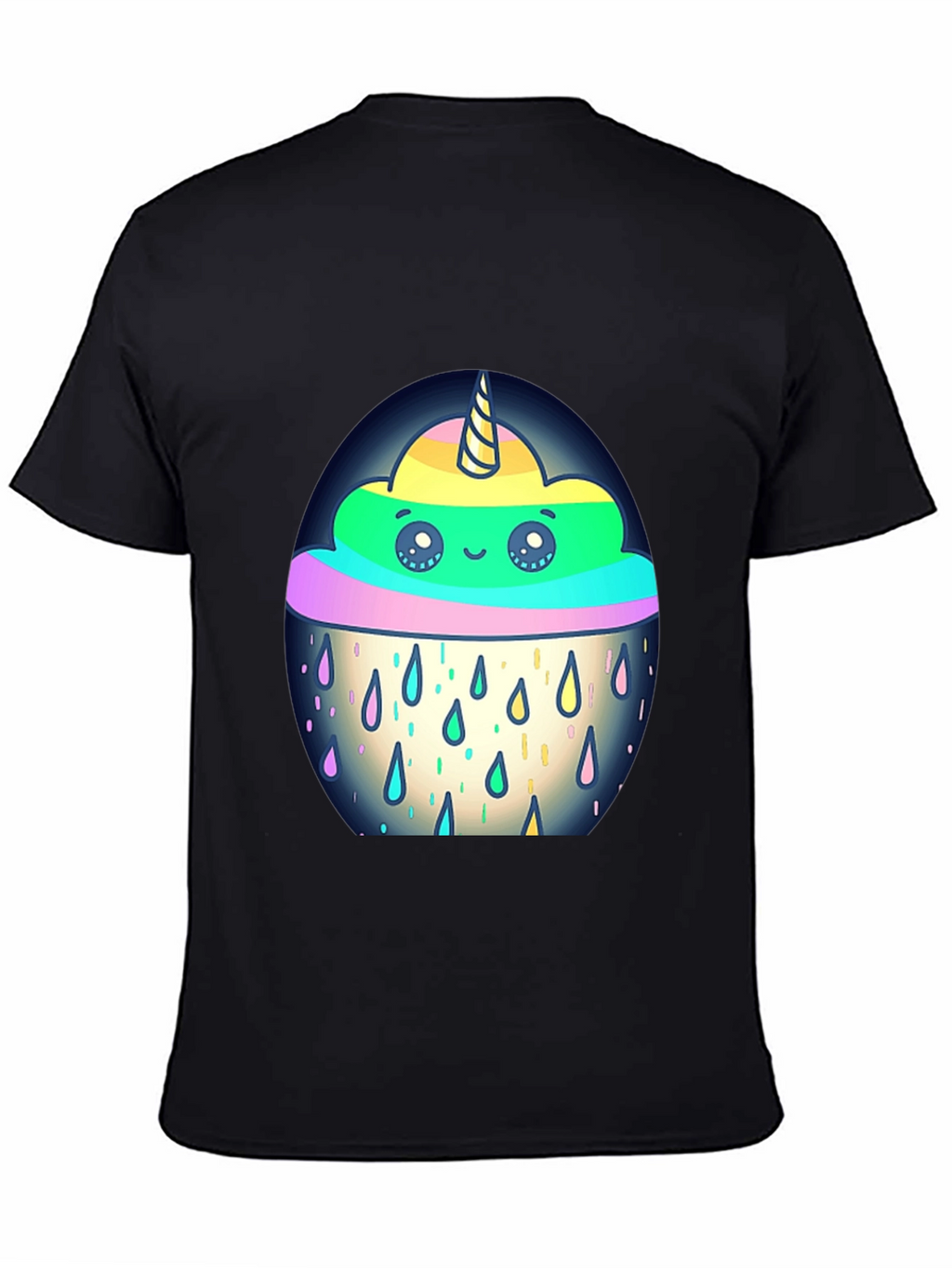 Unicorn Rain Cloud Graphic Tee