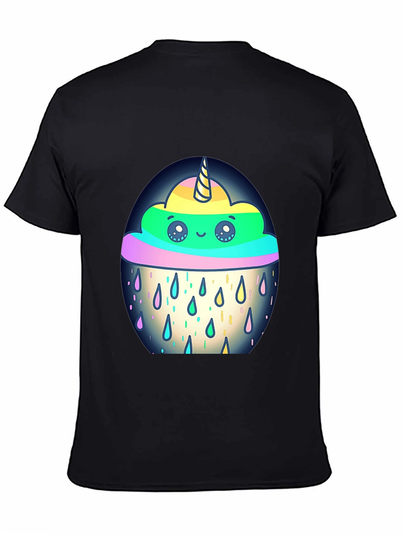 Unicorn Rain Cloud Graphic Tee