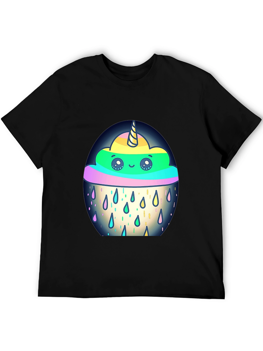 Unicorn Rain Cloud Graphic Tee