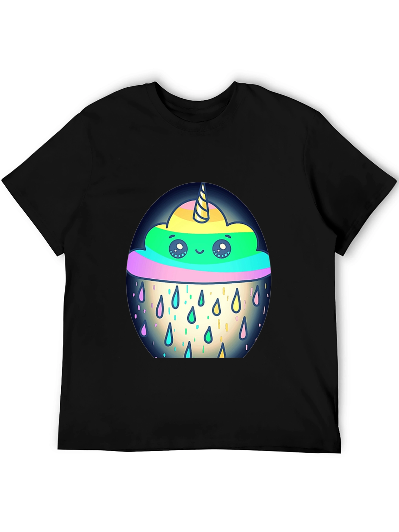 Unicorn Rain Cloud Graphic Tee