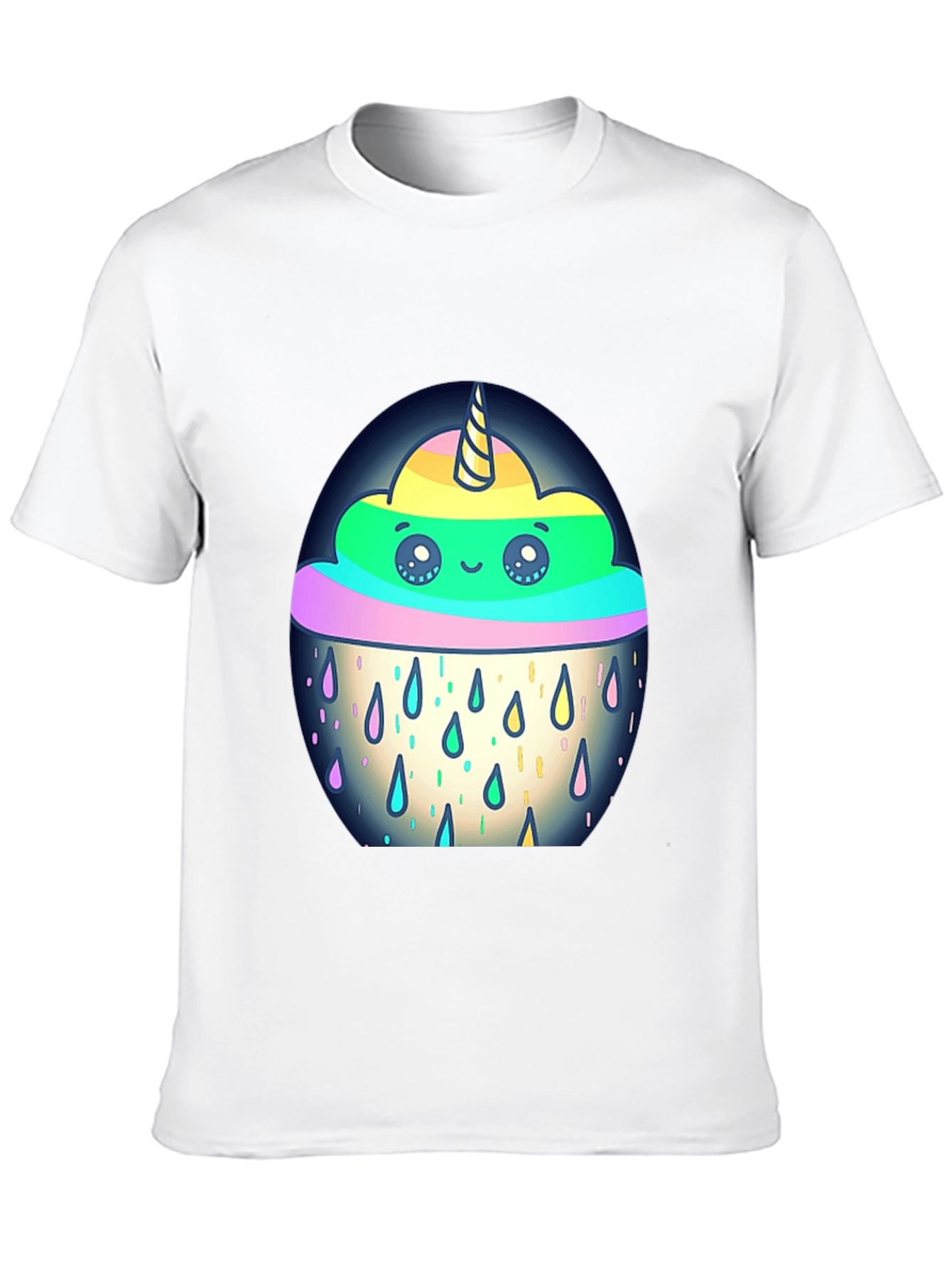 Unicorn Rain Cloud Graphic Tee