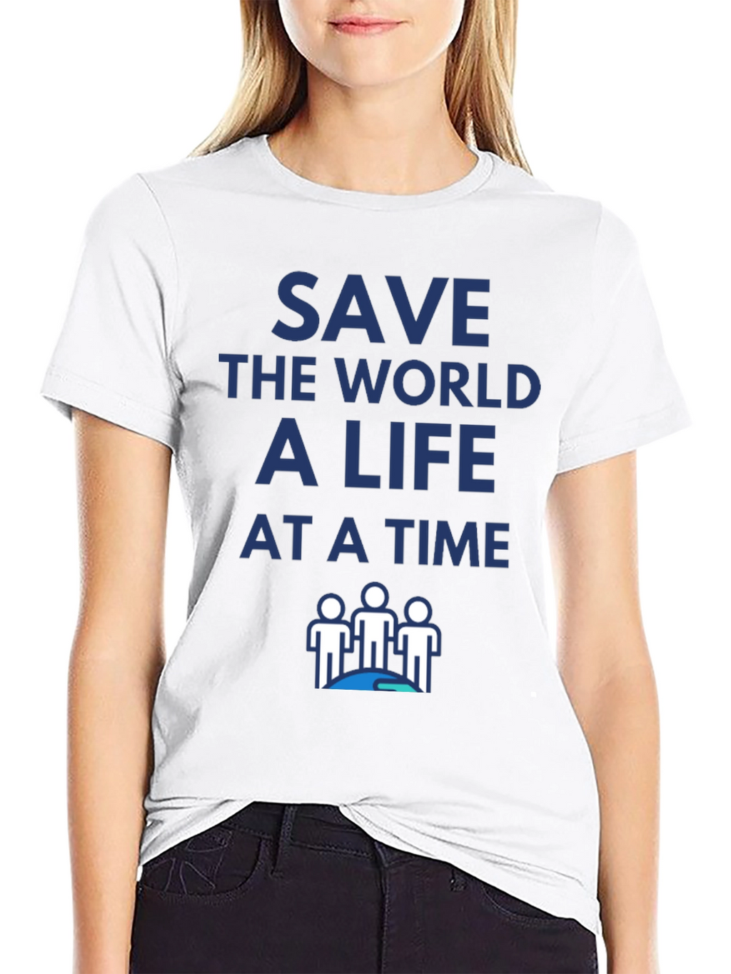 Save the World T-Shirt - Stylish Activism