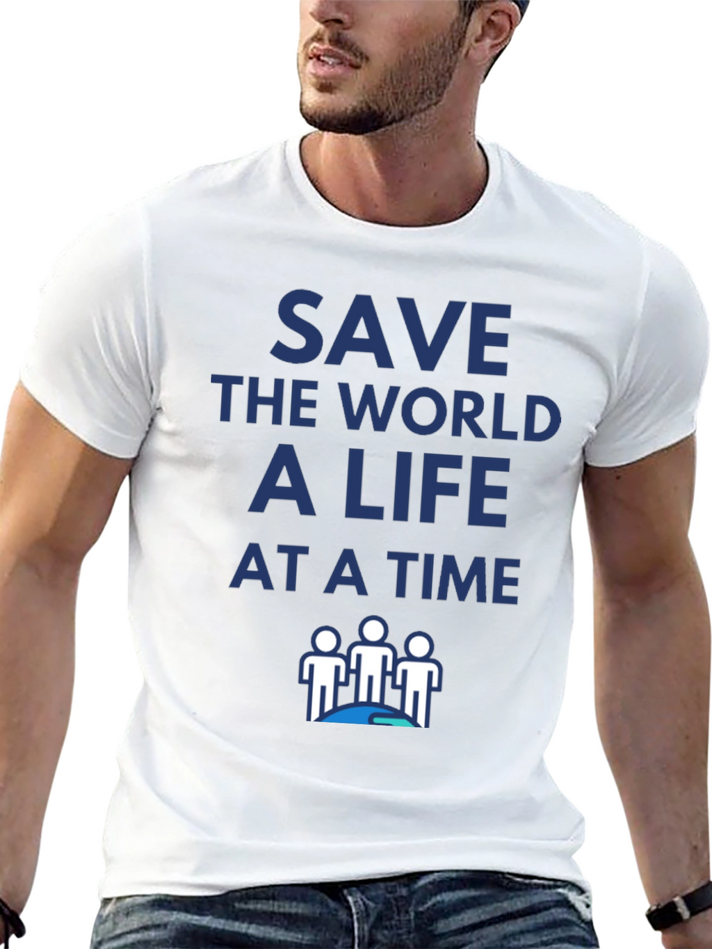 Save the World T-Shirt - Stylish Activism