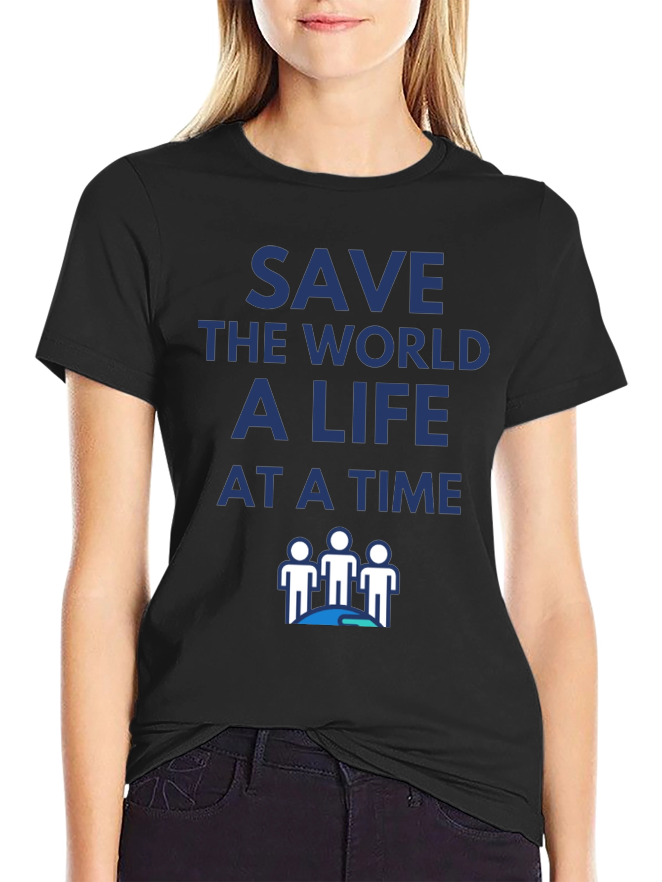 Save the World T-Shirt - Stylish Activism