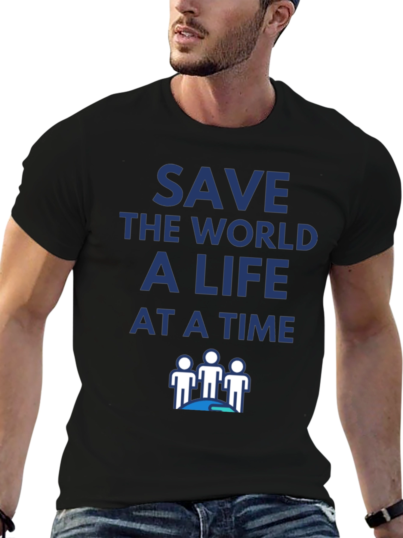 Save the World T-Shirt - Stylish Activism