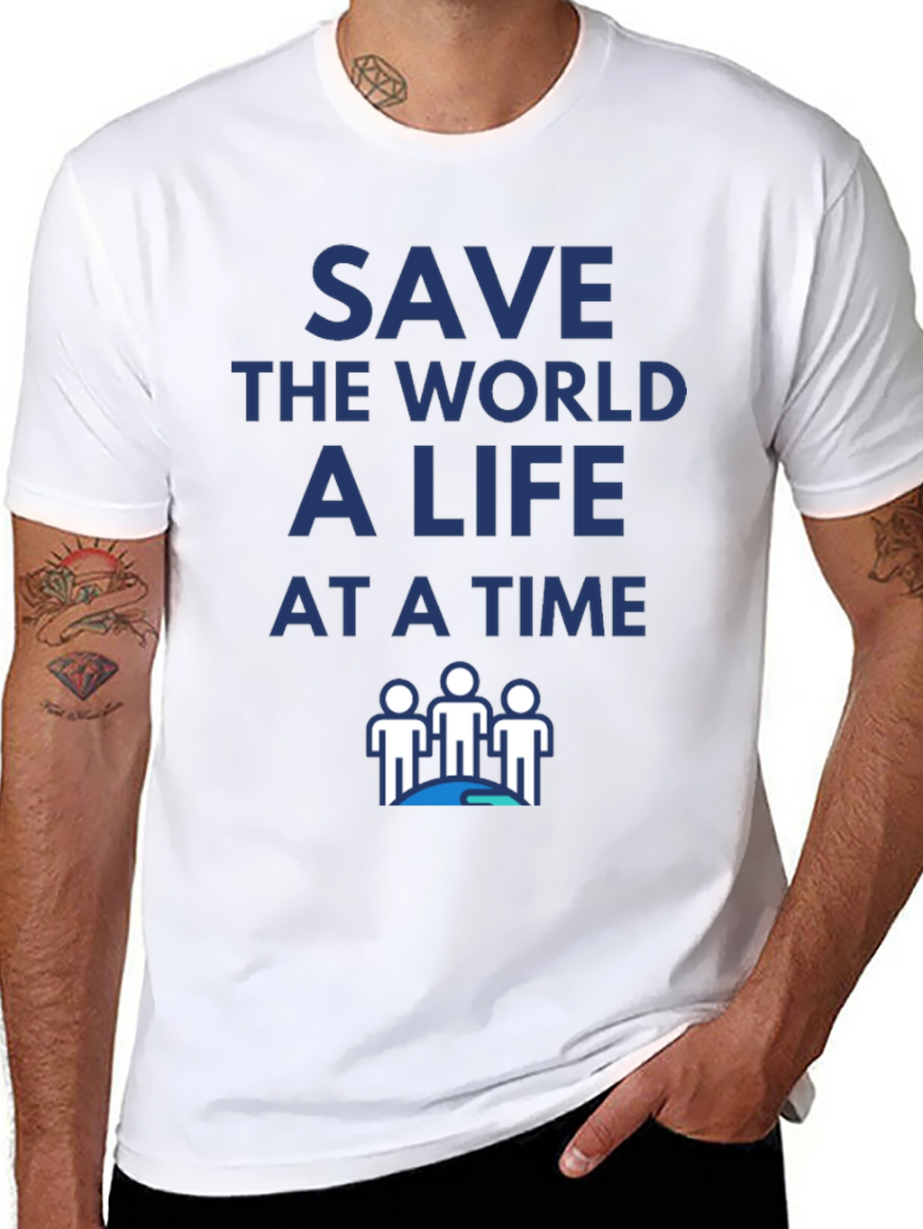 Save the World T-Shirt - Stylish Activism