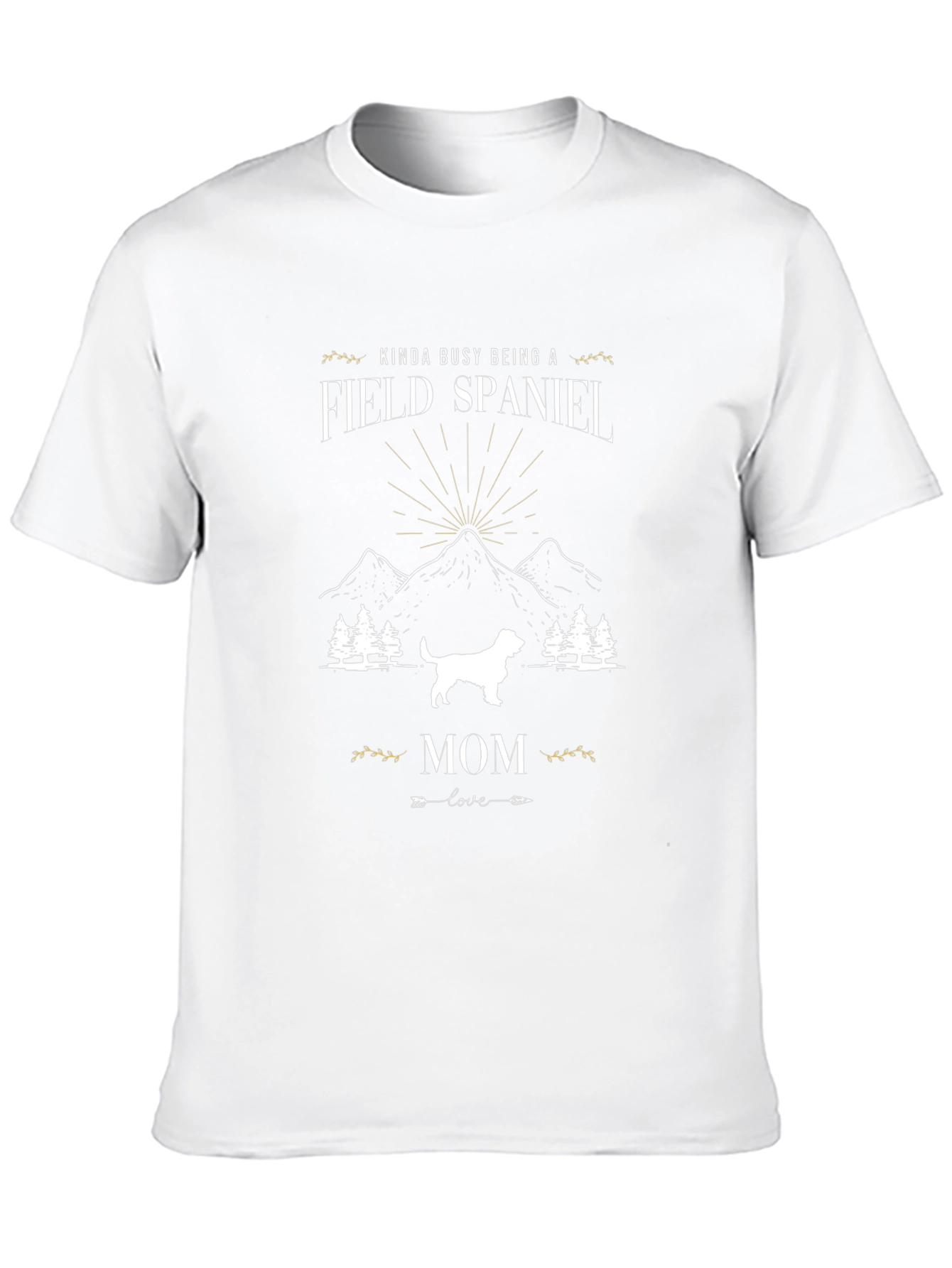 Field Spaniel Mom T-Shirt - Dog Lover Apparel