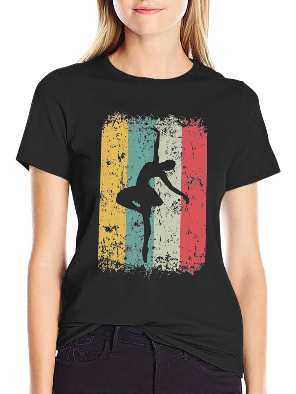 Ballerina Silhouette Graphic Tee