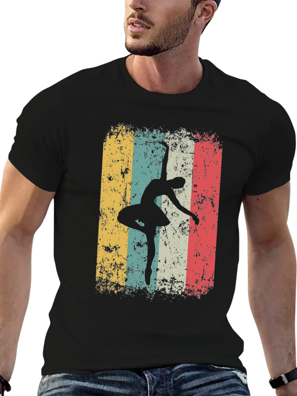 Ballerina Silhouette Graphic Tee