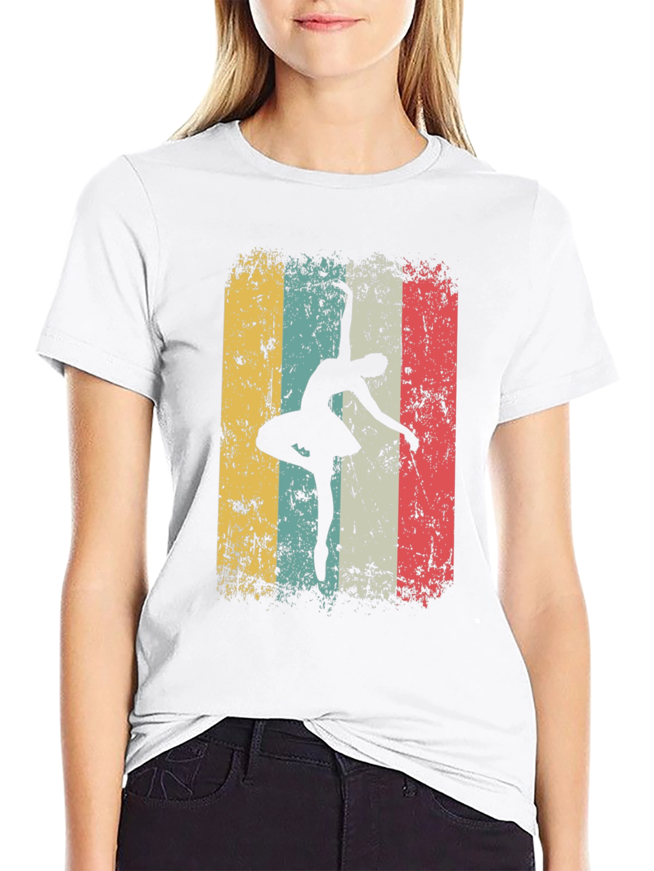 Ballerina Silhouette Graphic Tee