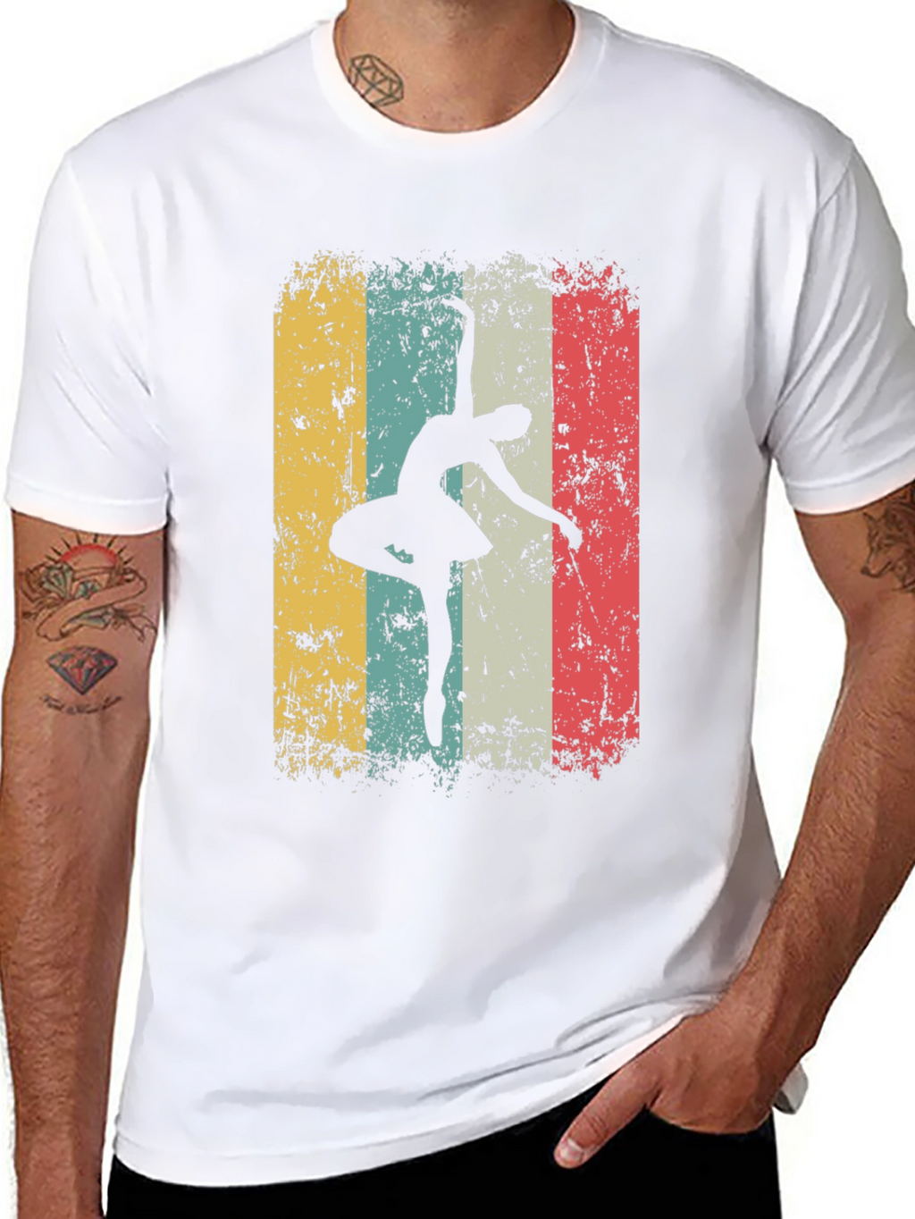 Ballerina Silhouette Graphic Tee