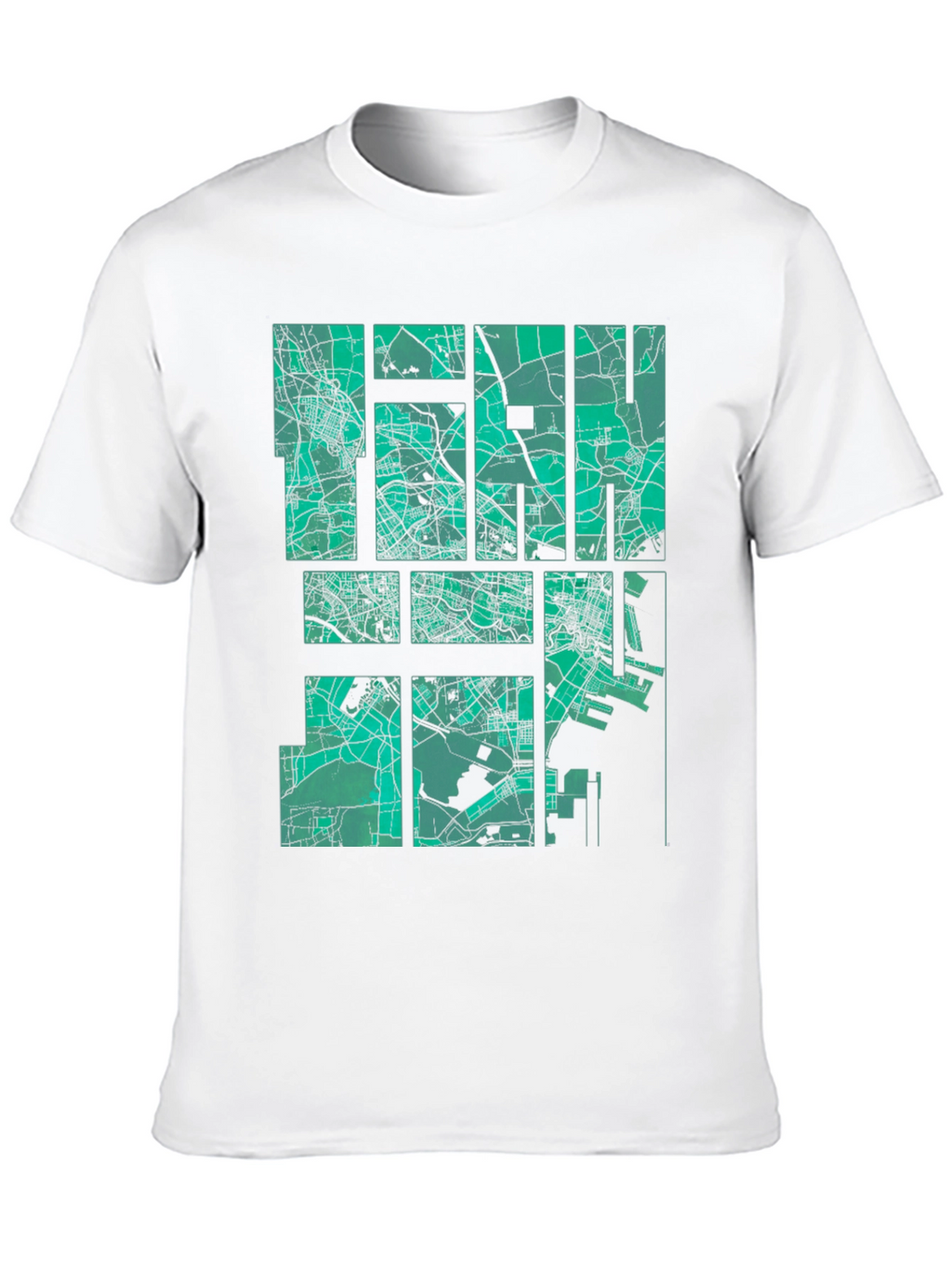 Tokyo Map T-Shirt - Urban Style