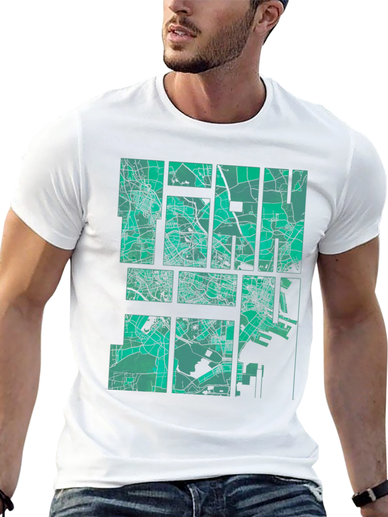 Tokyo Map T-Shirt - Urban Style
