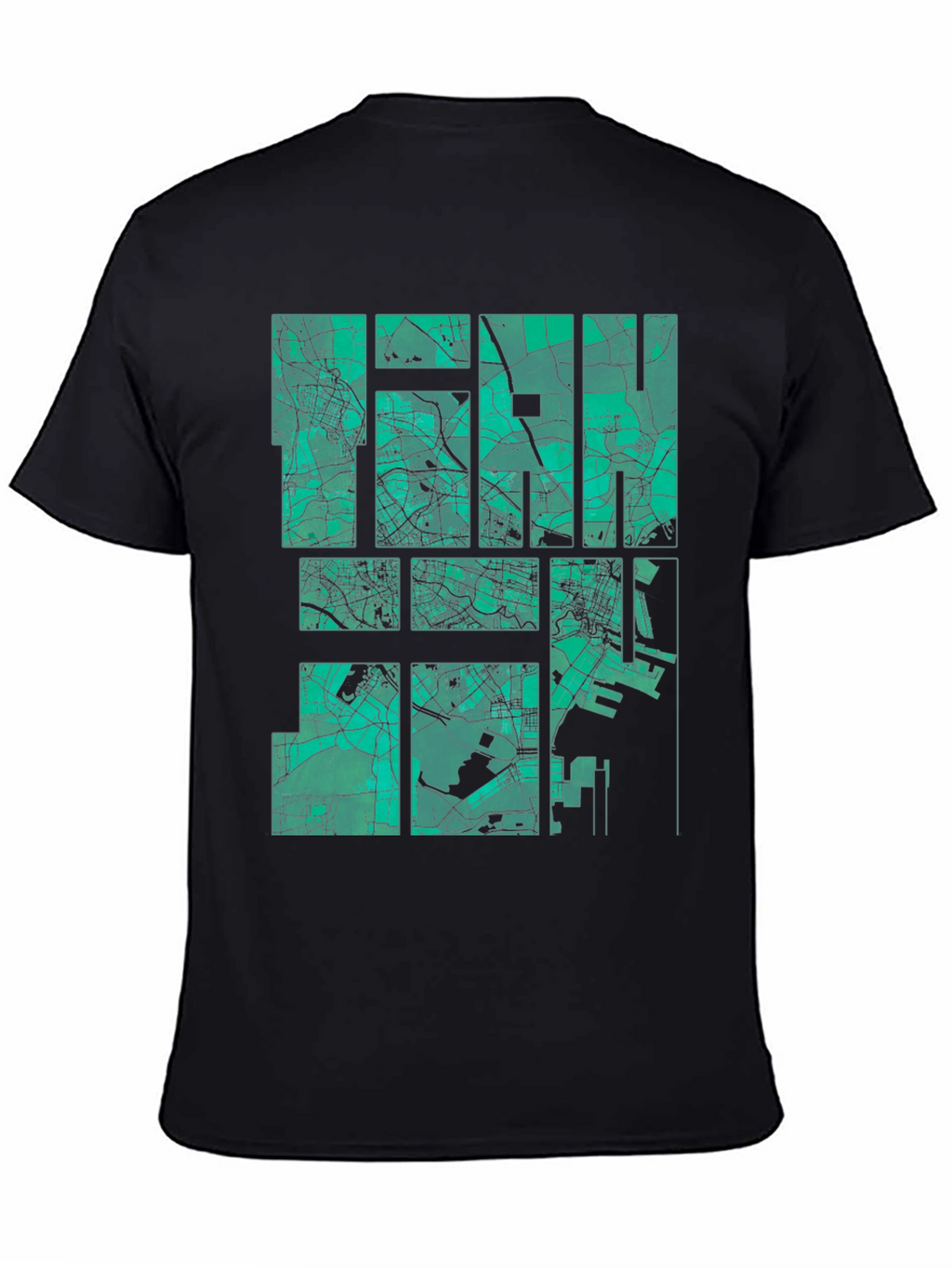 Tokyo Map T-Shirt - Urban Style