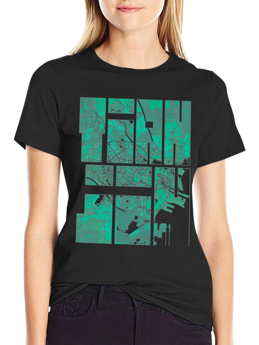 Tokyo Map T-Shirt - Urban Style