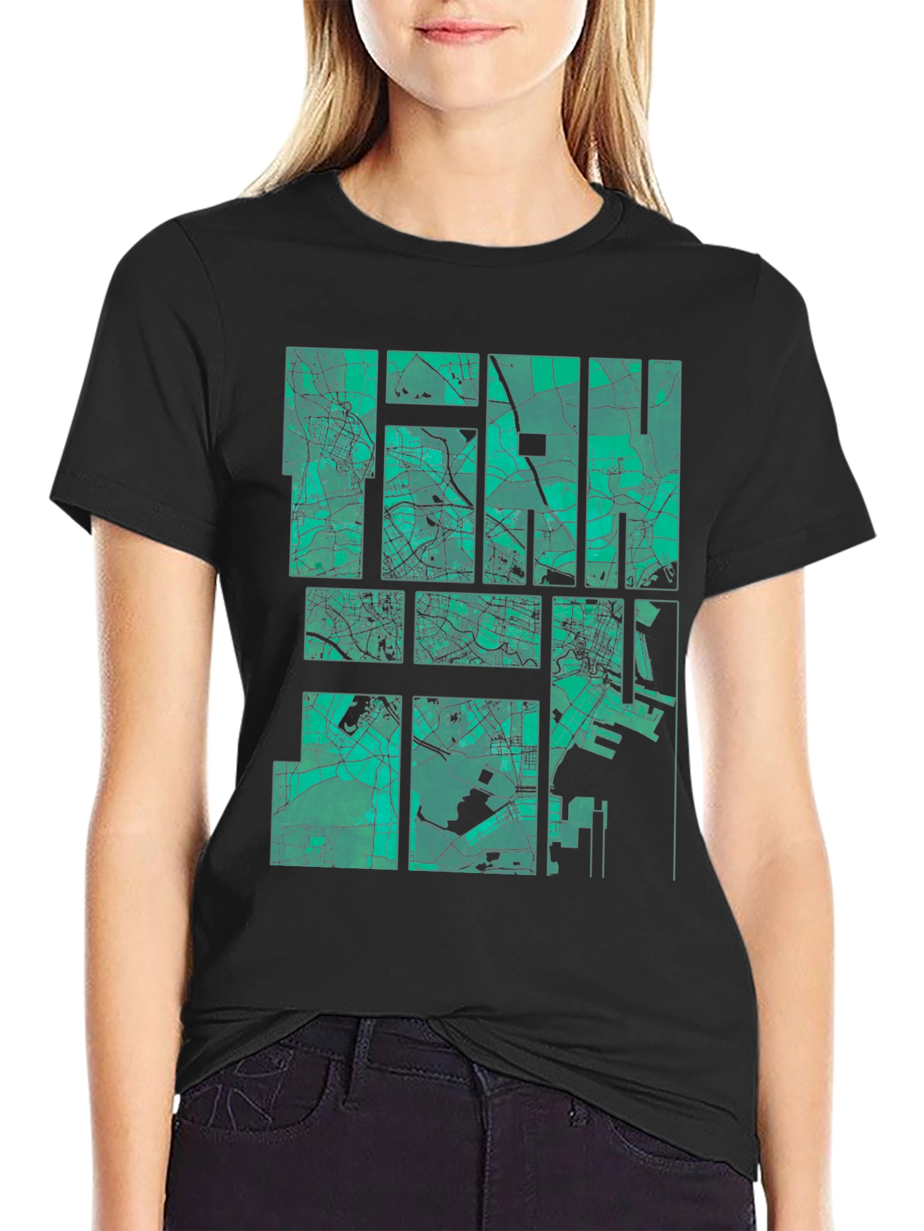 Tokyo Map T-Shirt - Urban Style