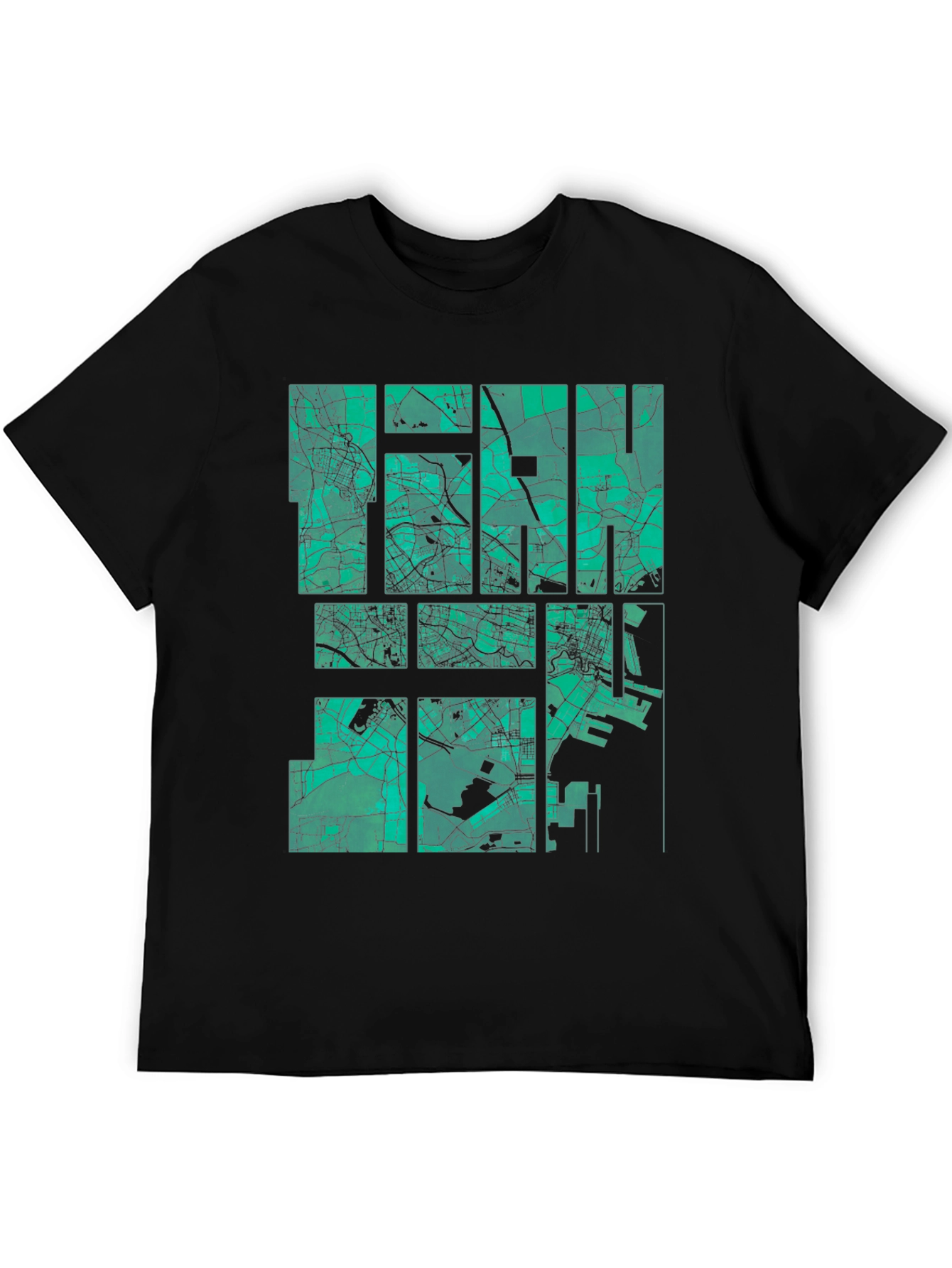 Tokyo Map T-Shirt - Urban Style