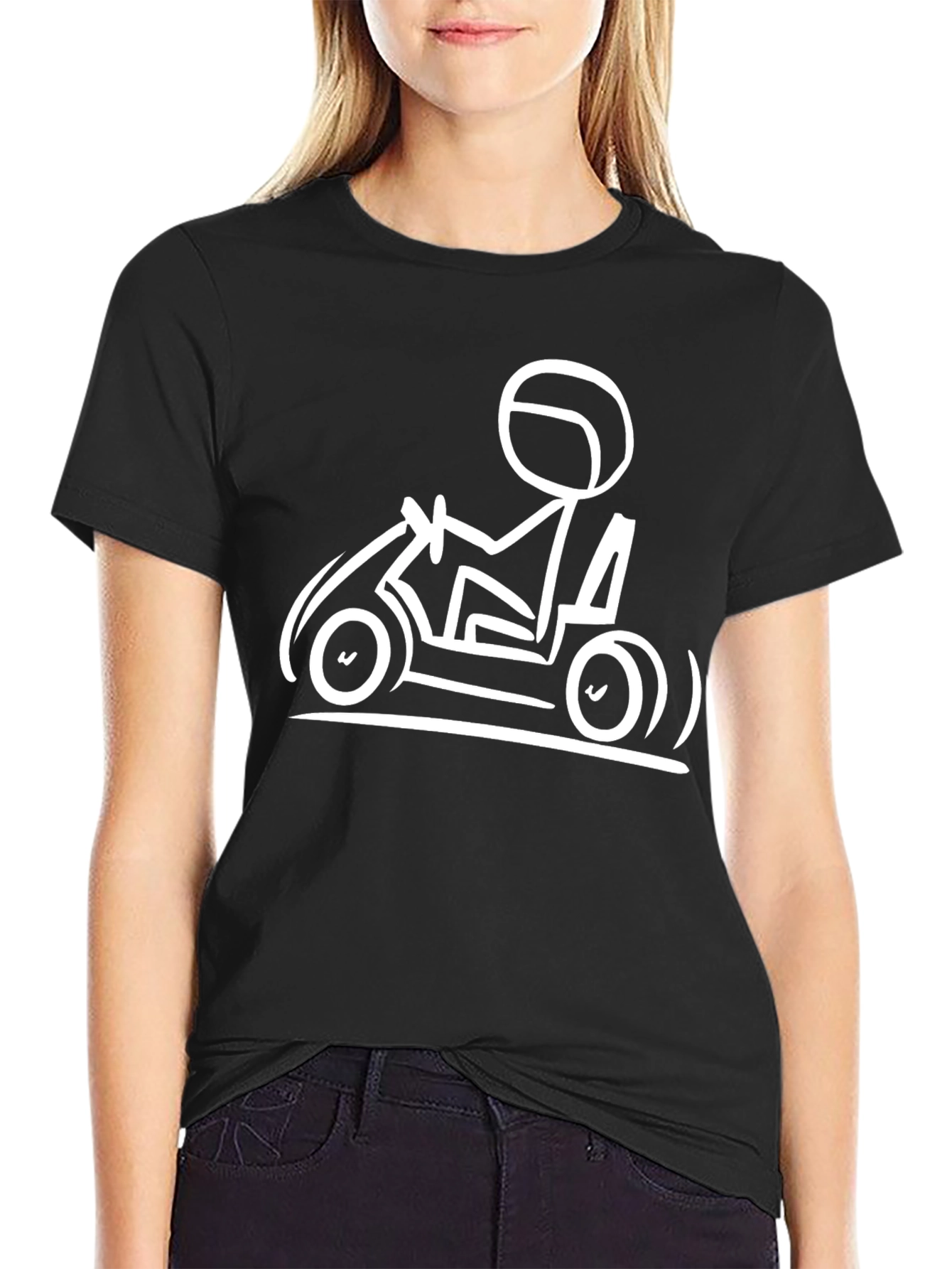 Go Kart Racer Graphic T-Shirt