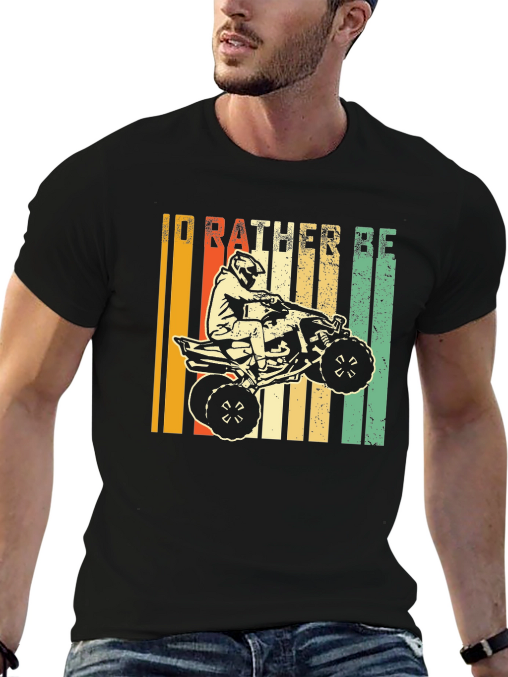 Id Rather Be Four Wheeling T-Shirt
