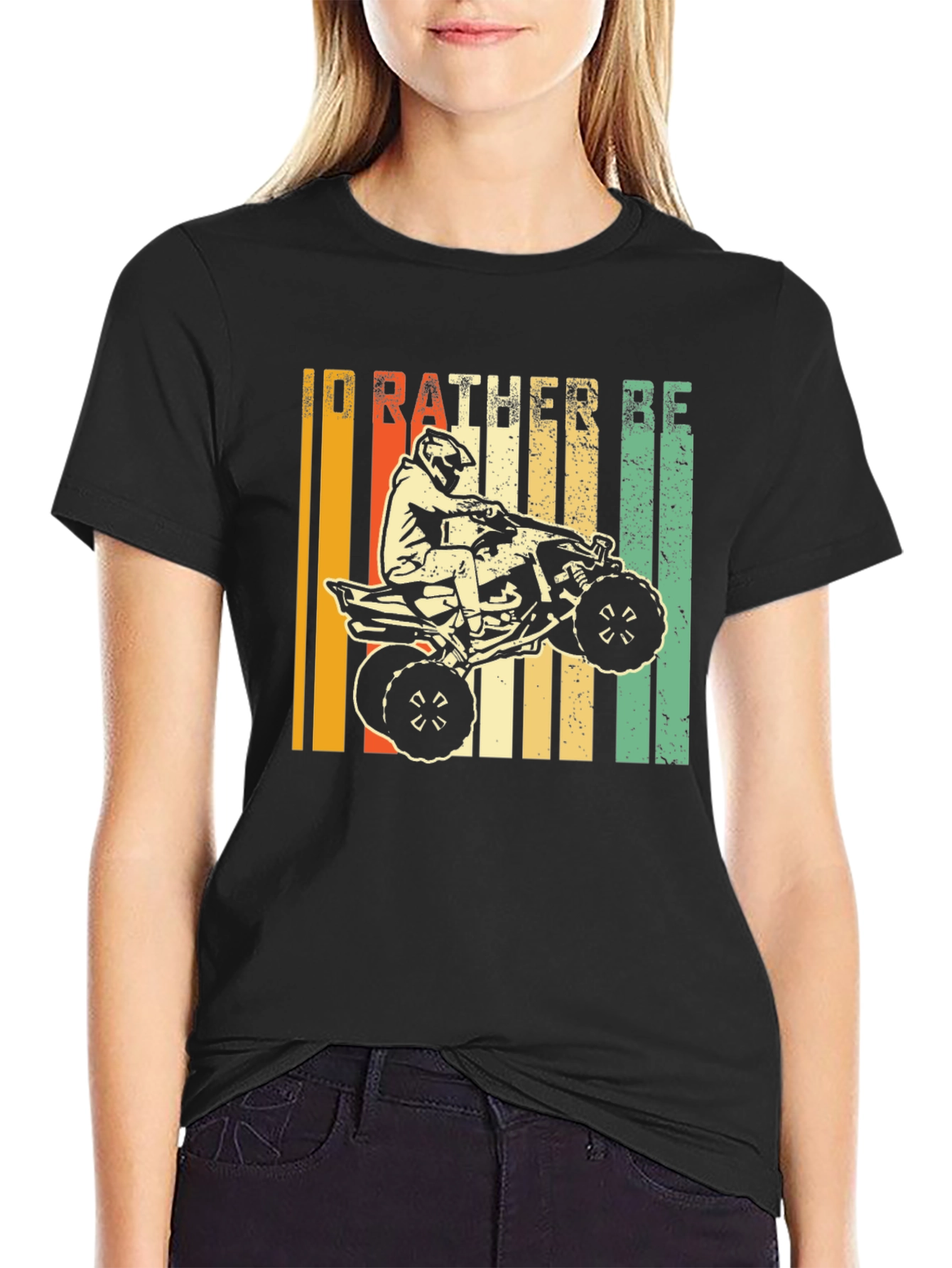 Id Rather Be Four Wheeling T-Shirt