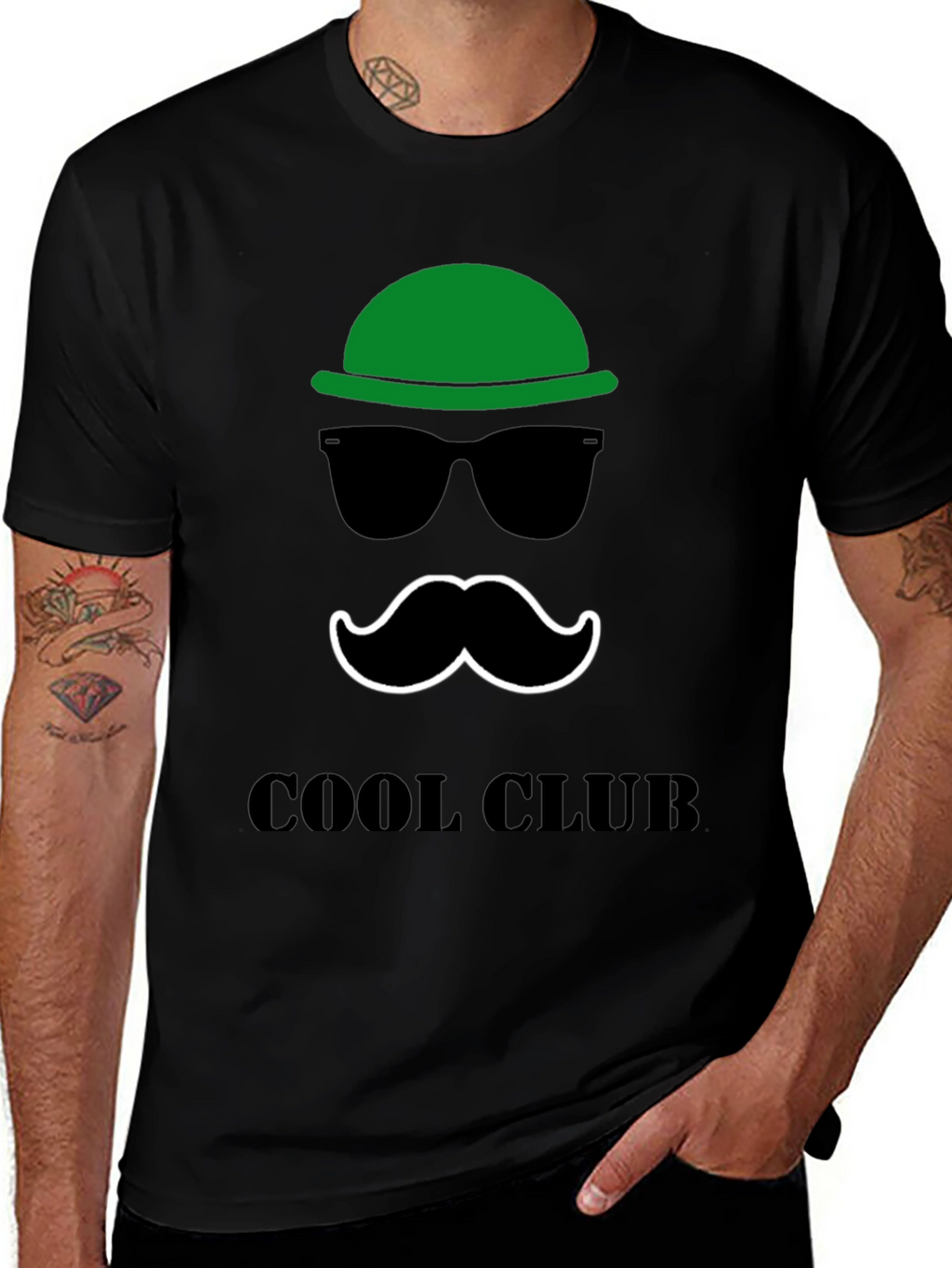 Cool Club Graphic T-Shirt - Stylish & Fun