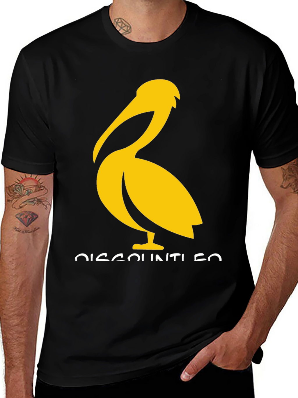 Pelican Graphic Black T-Shirt