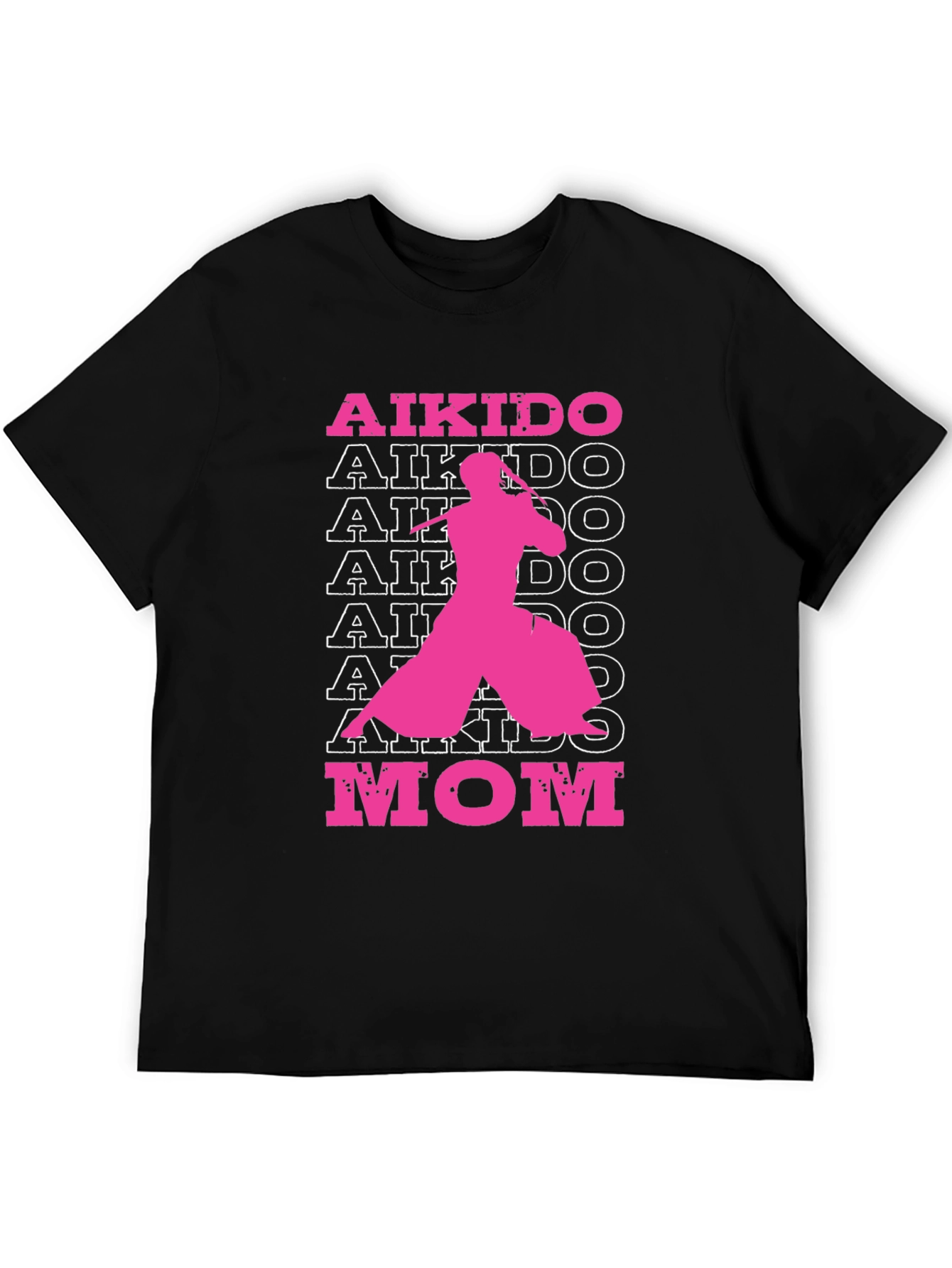 Aikido Mom Graphic T-Shirt - Black