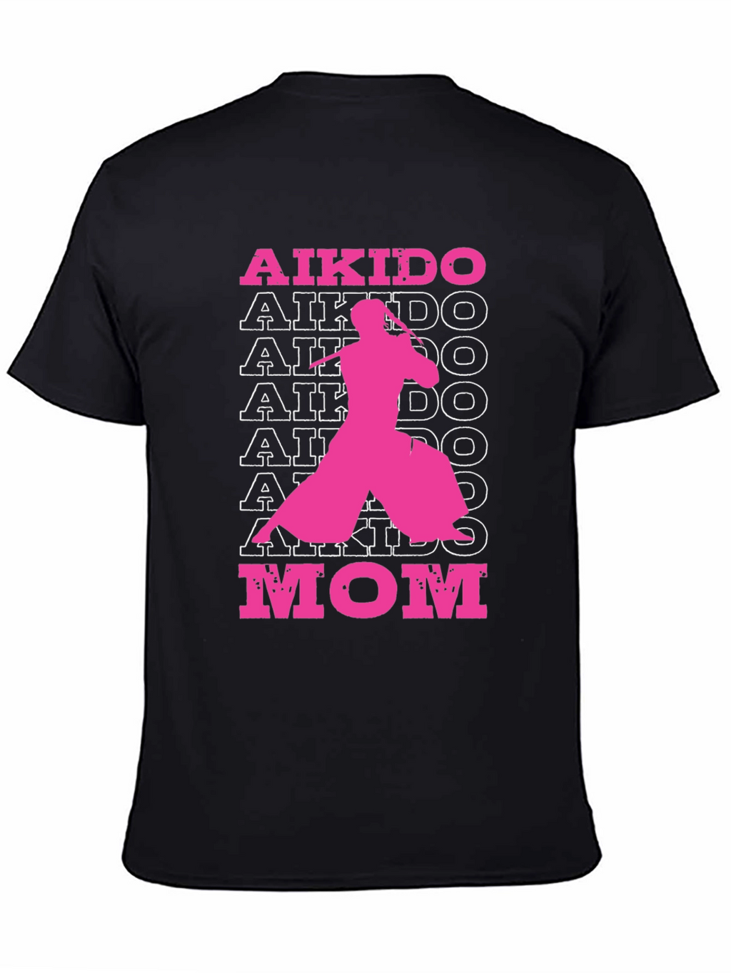 Aikido Mom Graphic T-Shirt - Black