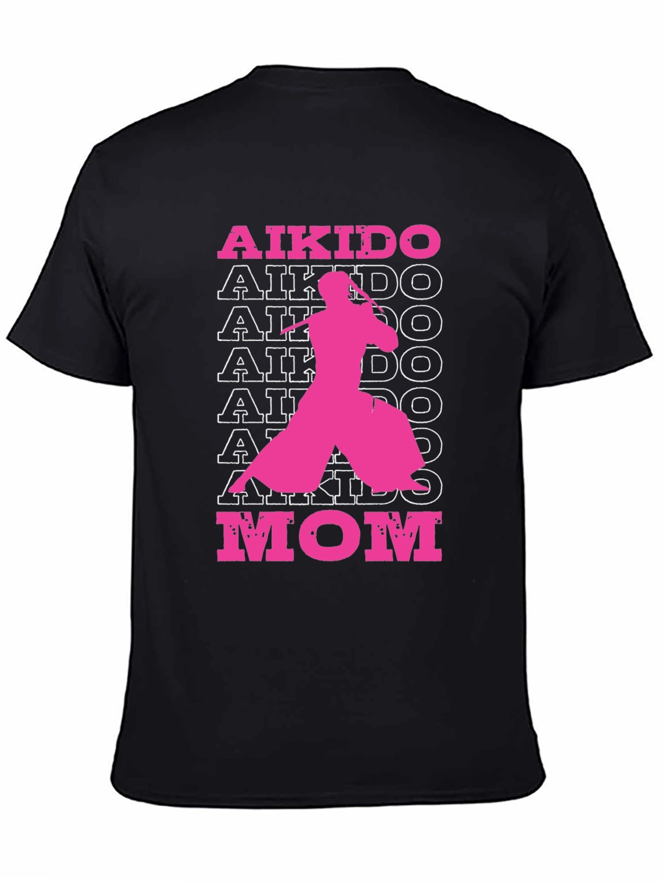 Aikido Mom Graphic T-Shirt - Black