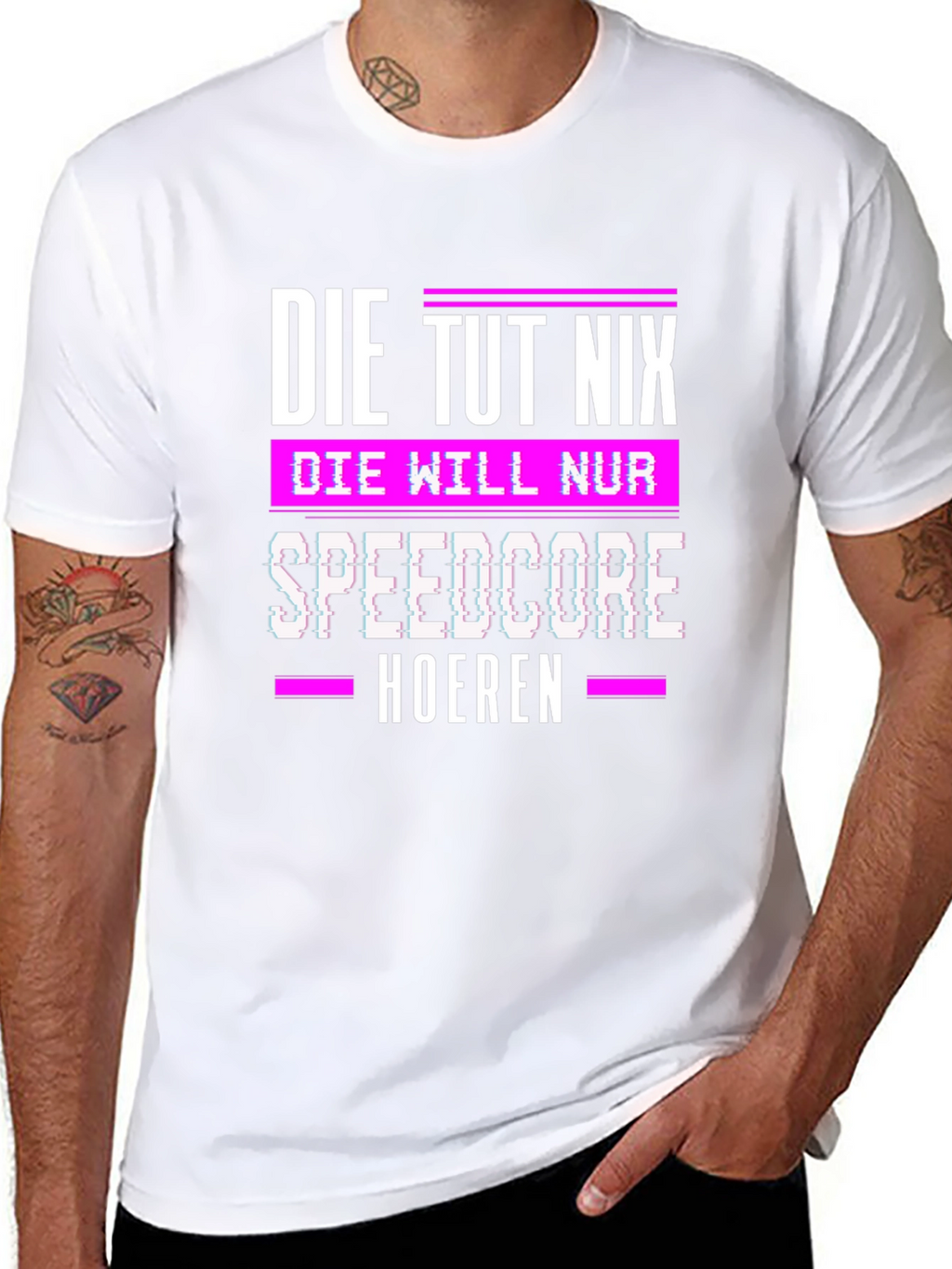 Die Tut Nix Speedcore Herren T-Shirt