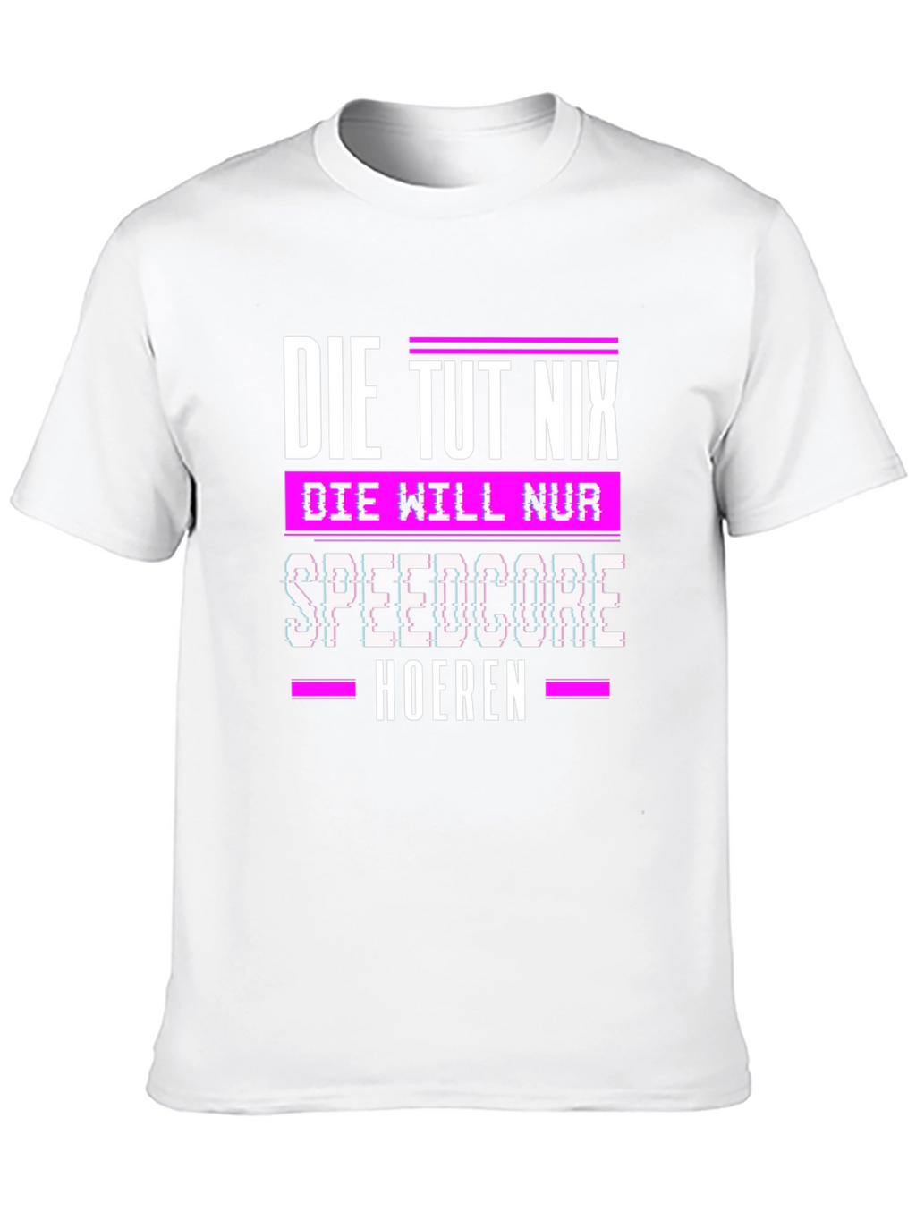 Die Tut Nix Speedcore Herren T-Shirt