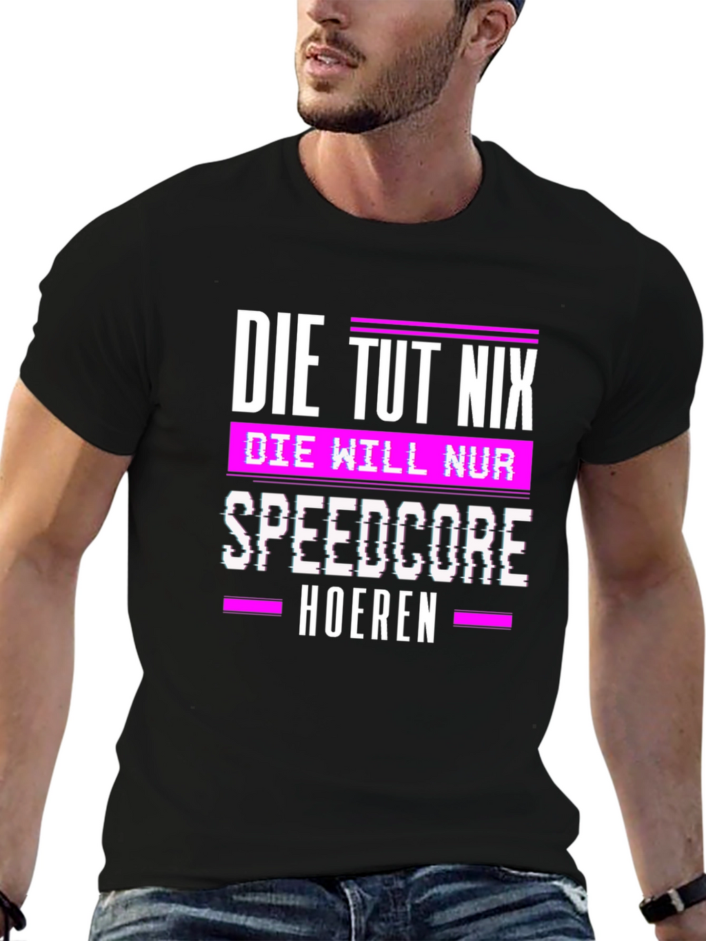Die Tut Nix Speedcore Herren T-Shirt