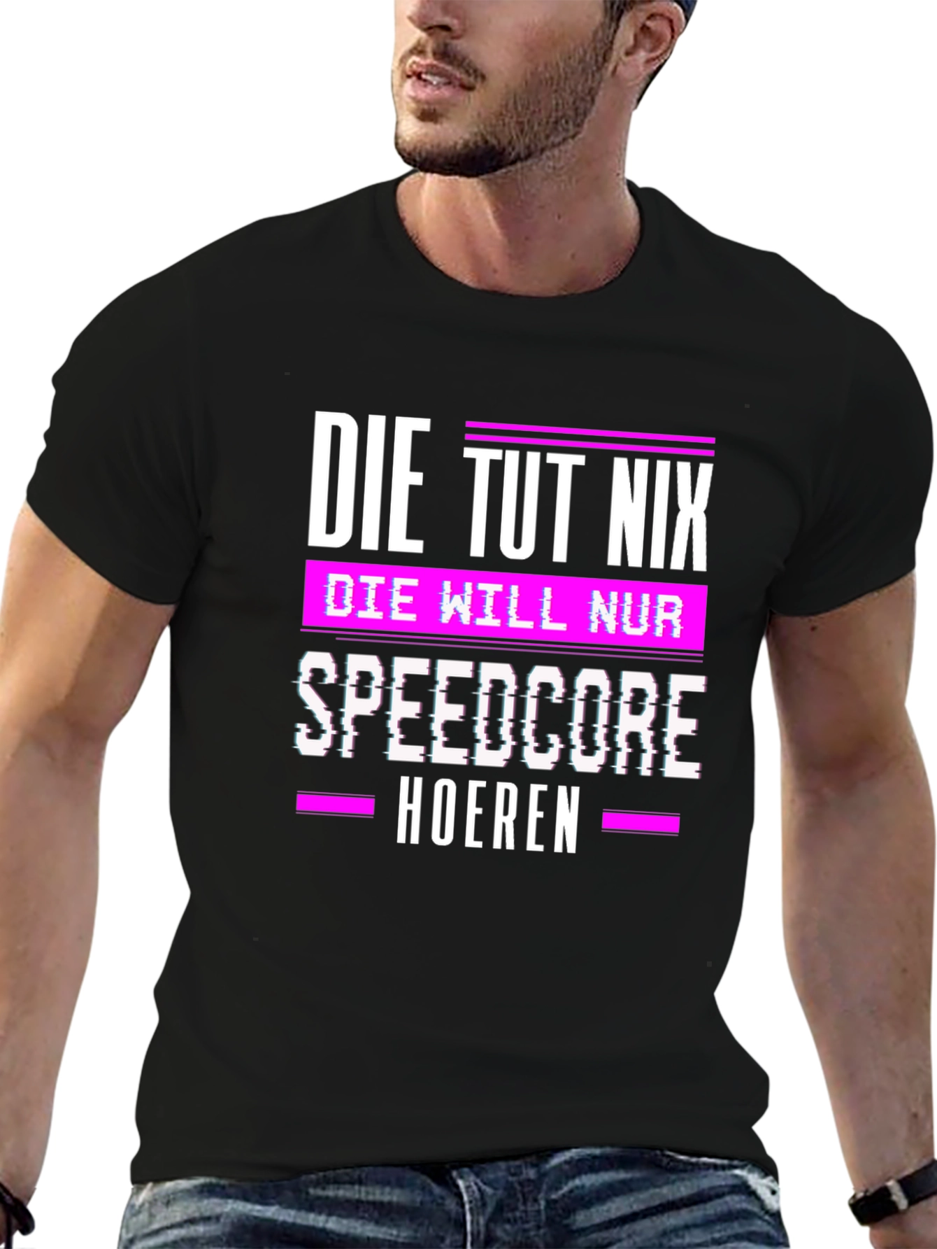 Die Tut Nix Speedcore Herren T-Shirt
