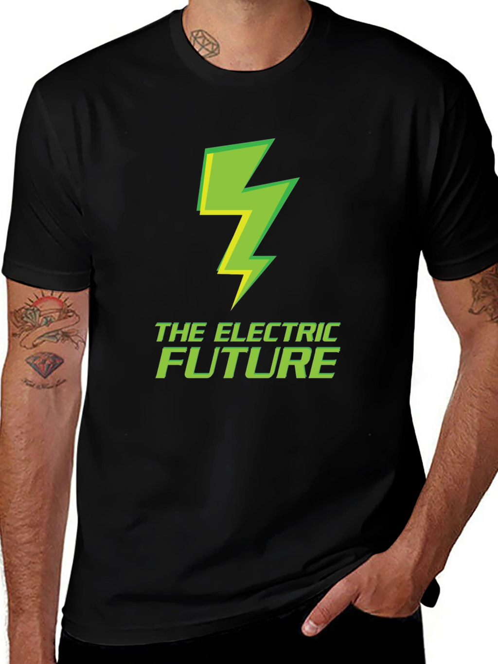 The Electric Future Graphic T-Shirt