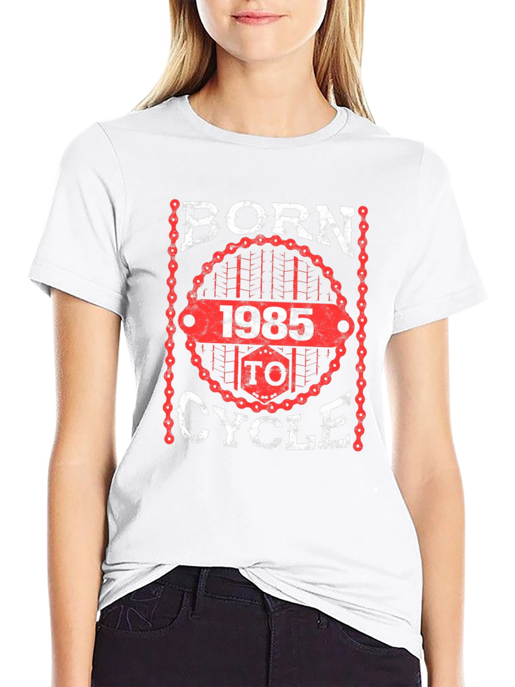 Born in 1985 To Cycle T-Shirt