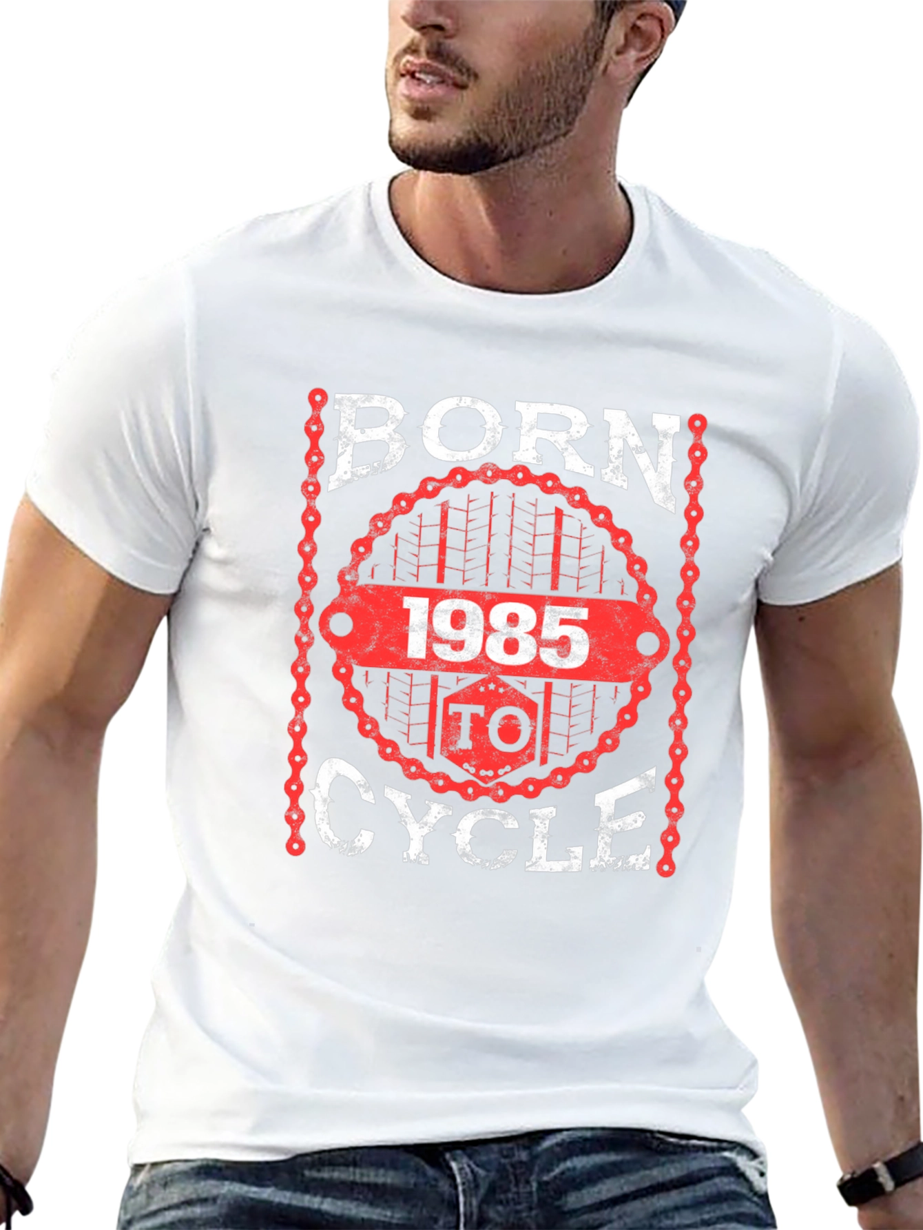 Born in 1985 To Cycle T-Shirt
