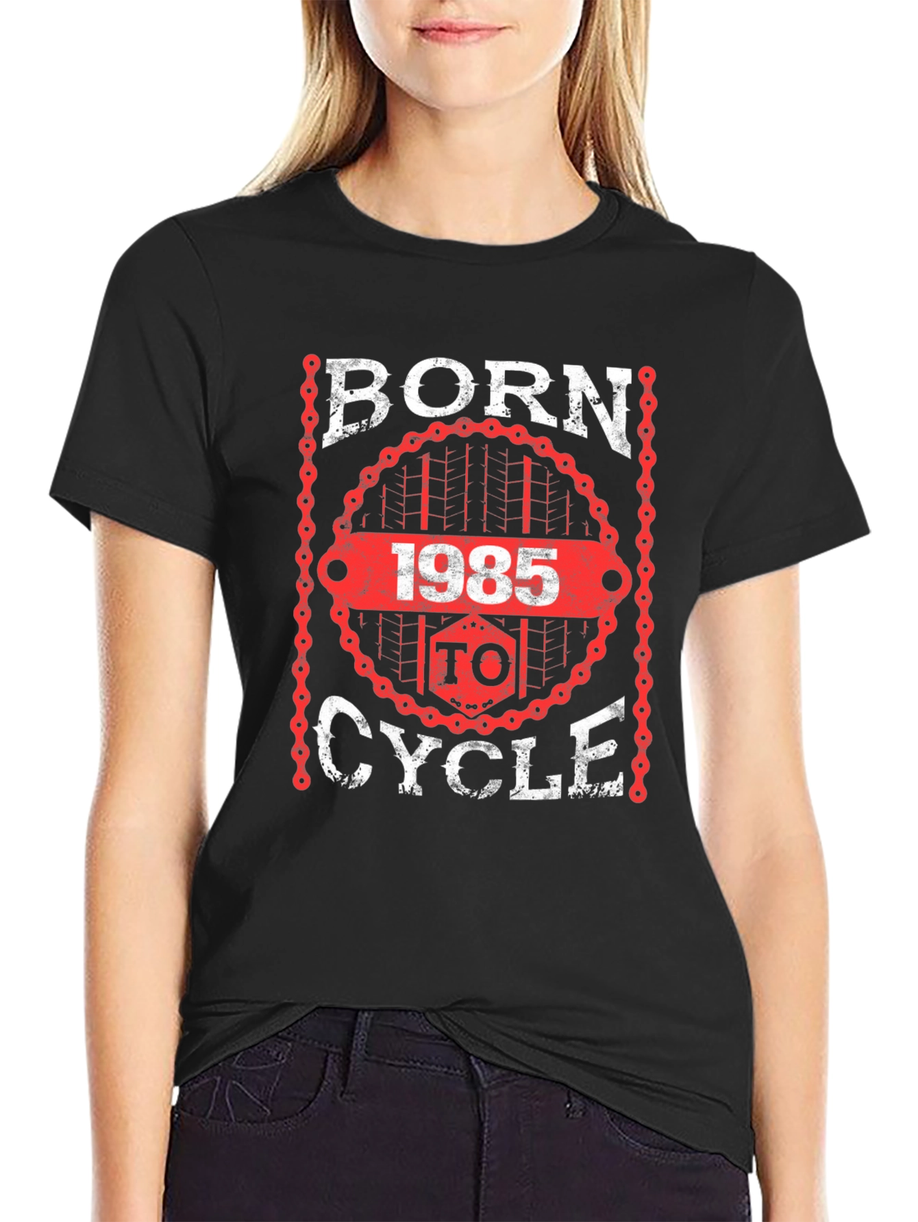 Born in 1985 To Cycle T-Shirt