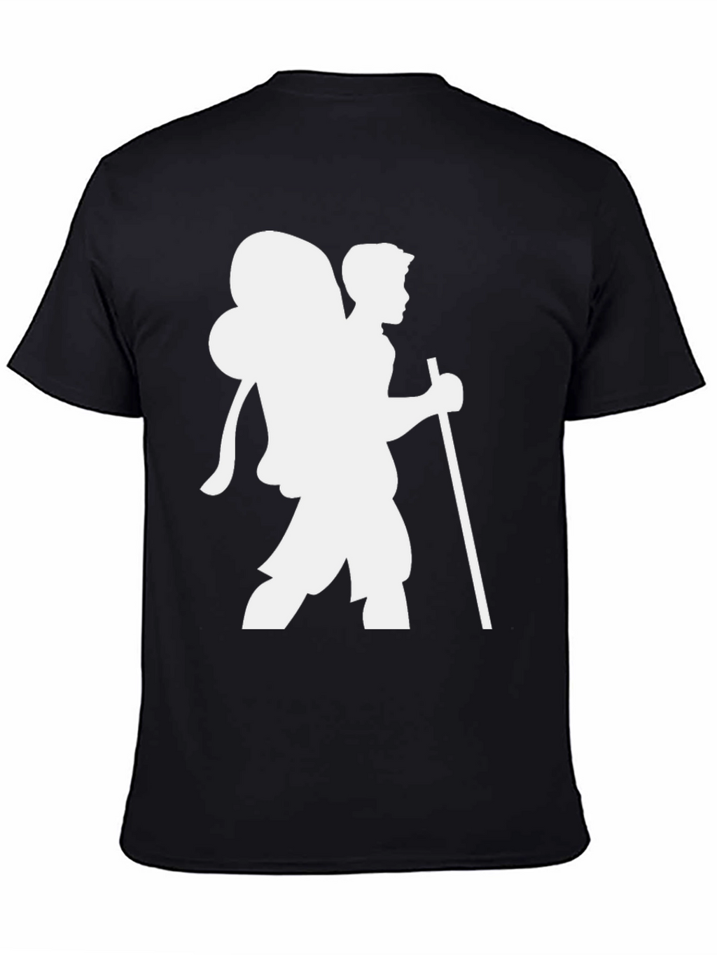 Hiking Silhouette Black T-Shirt