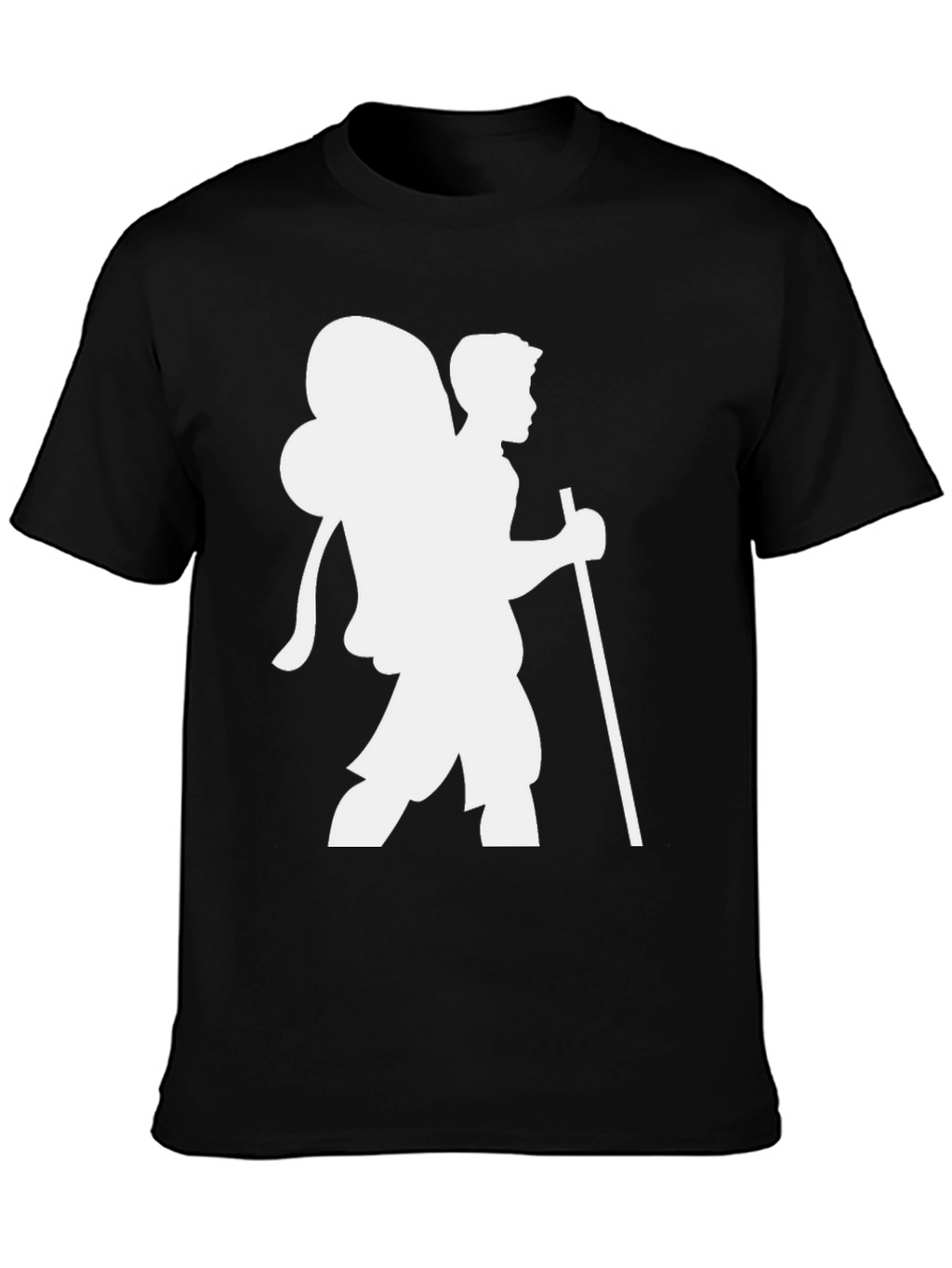 Hiking Silhouette Black T-Shirt