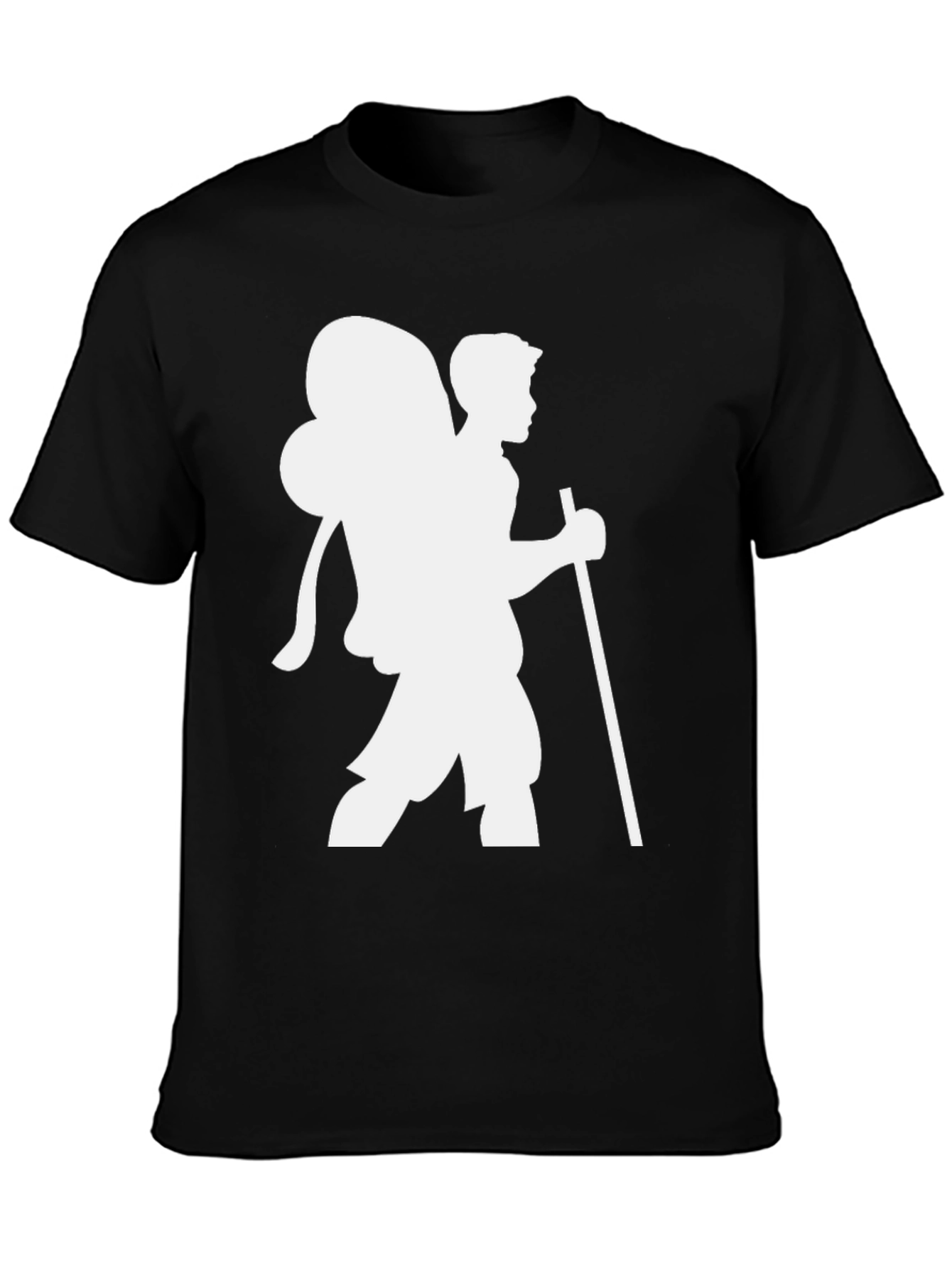 Hiking Silhouette Black T-Shirt