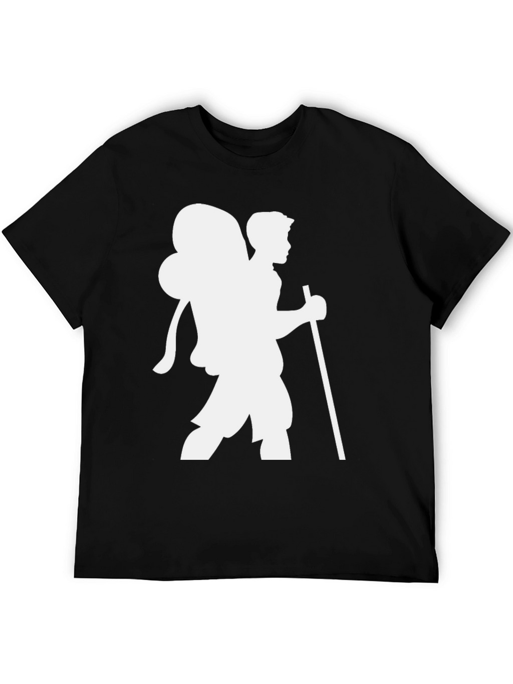 Hiking Silhouette Black T-Shirt
