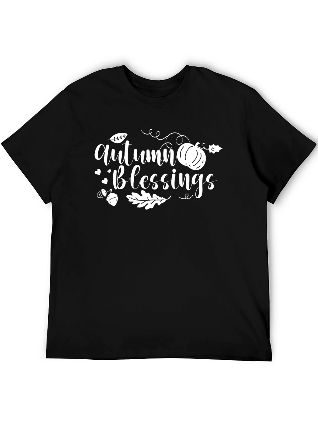 Autumn Blessings Graphic Tee - Fall Season Shirt