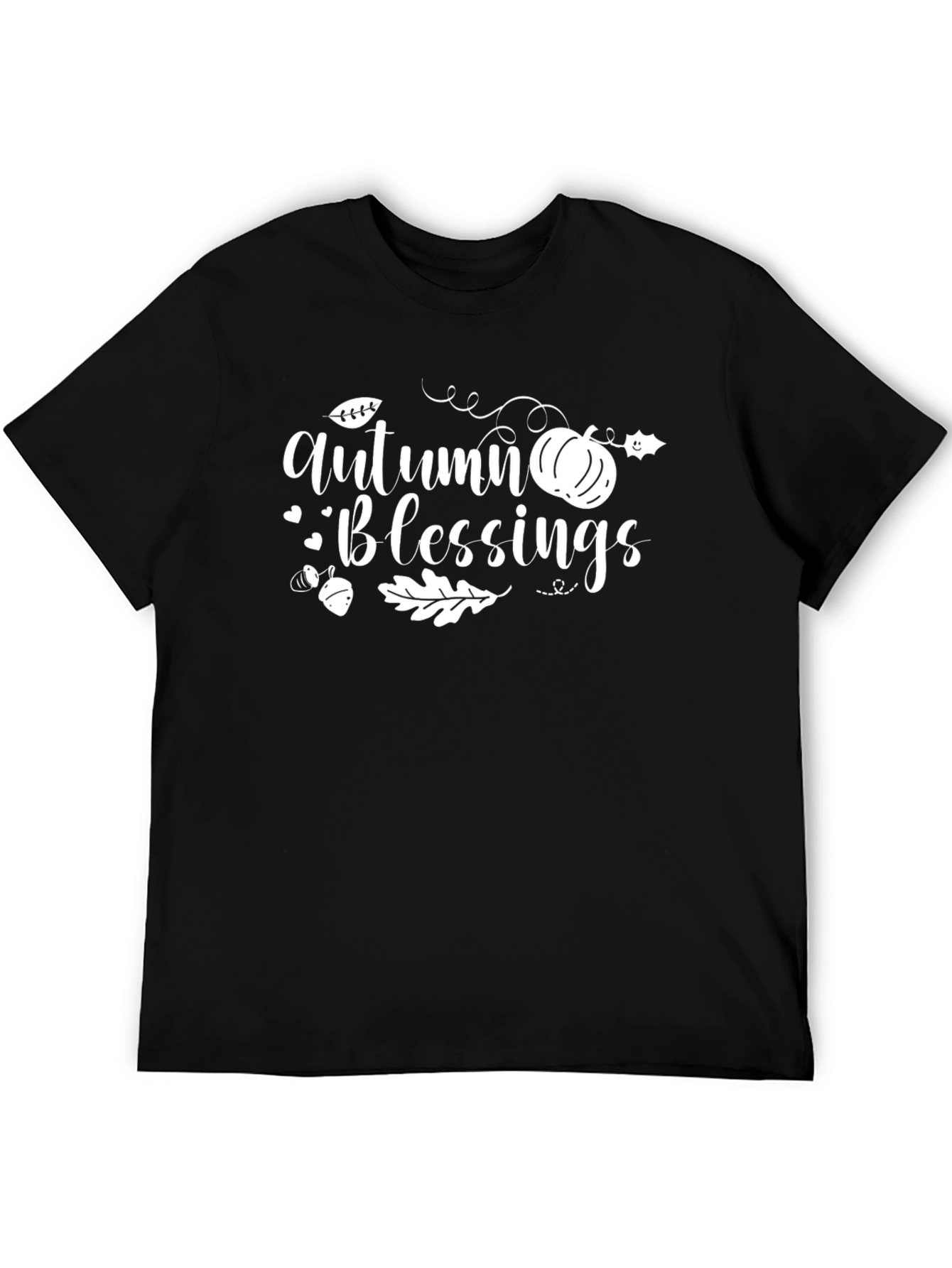 Autumn Blessings Graphic Tee - Fall Season Shirt