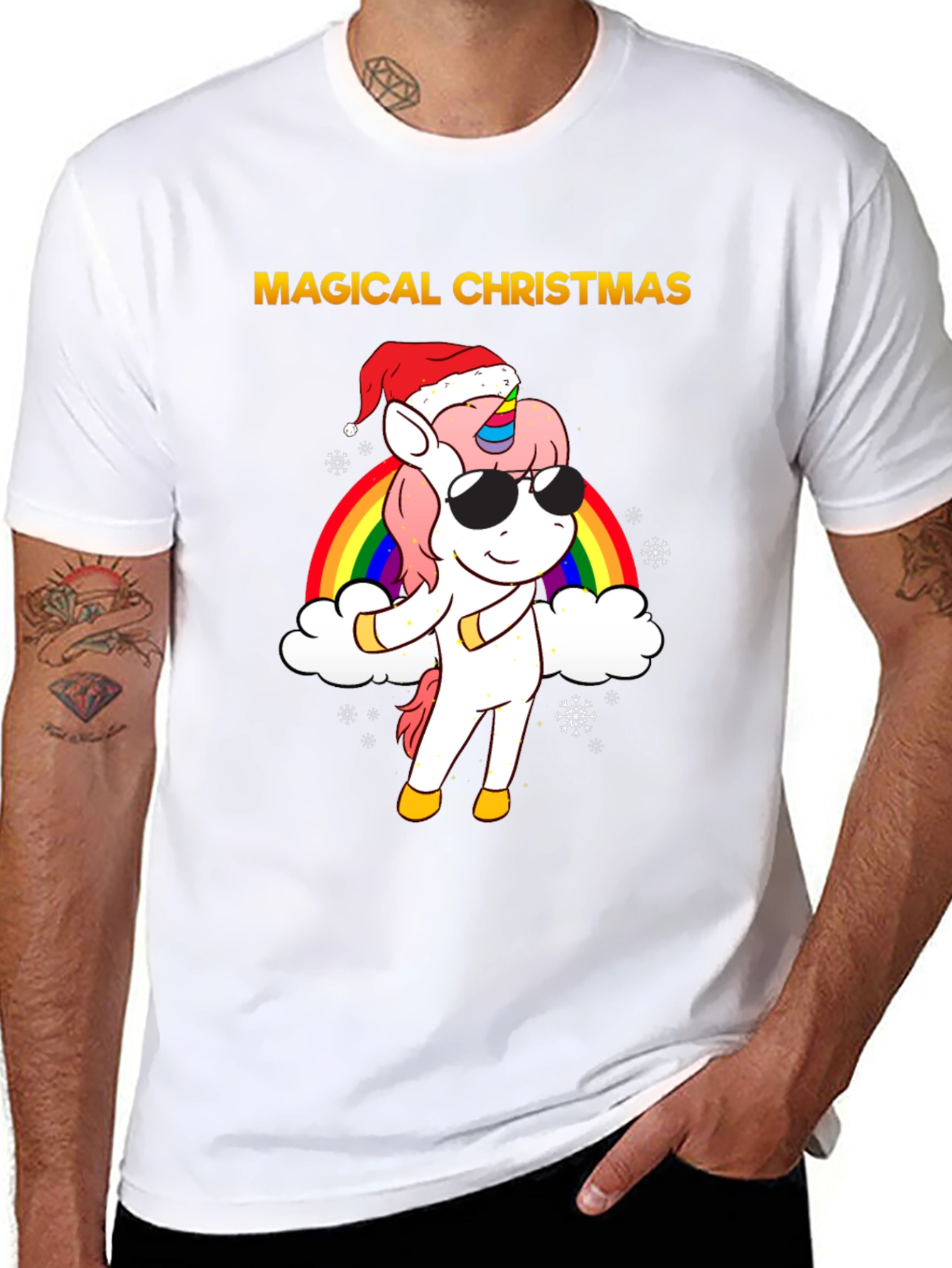 Magical Christmas Unicorn T-Shirt