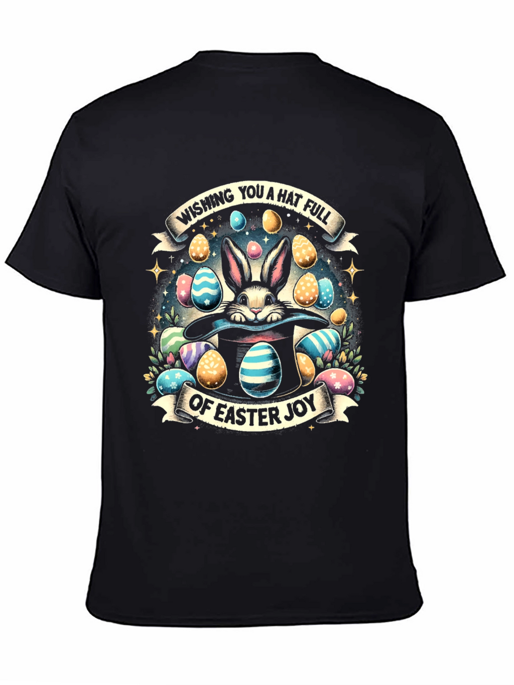 Easter Bunny Hat Full of Joy T-Shirt