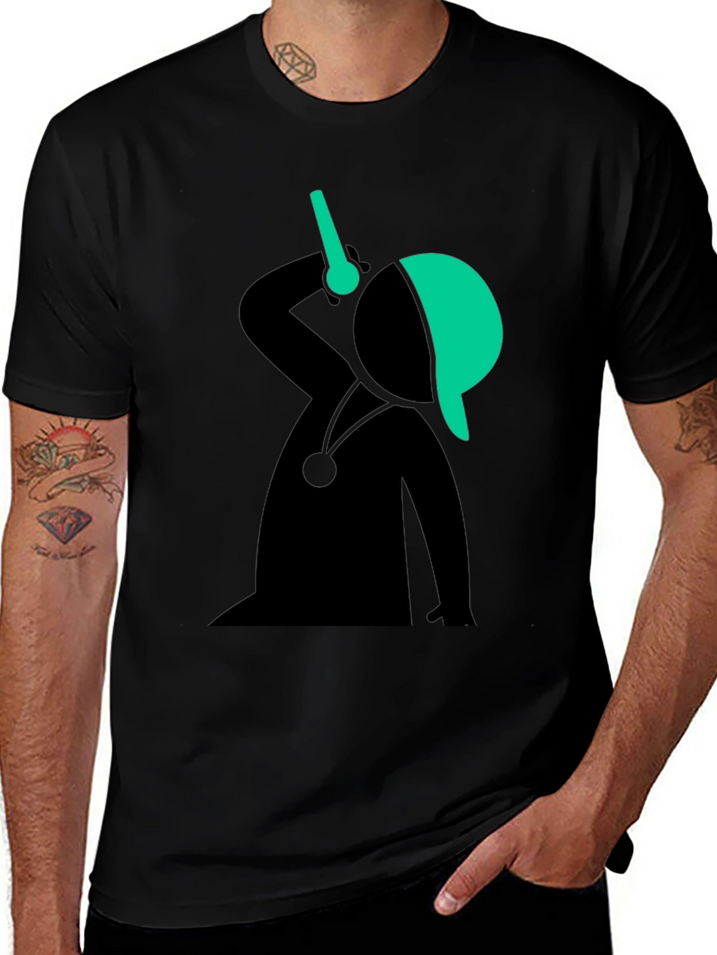 Funky Graphic Tee - Quirky Doctor Design