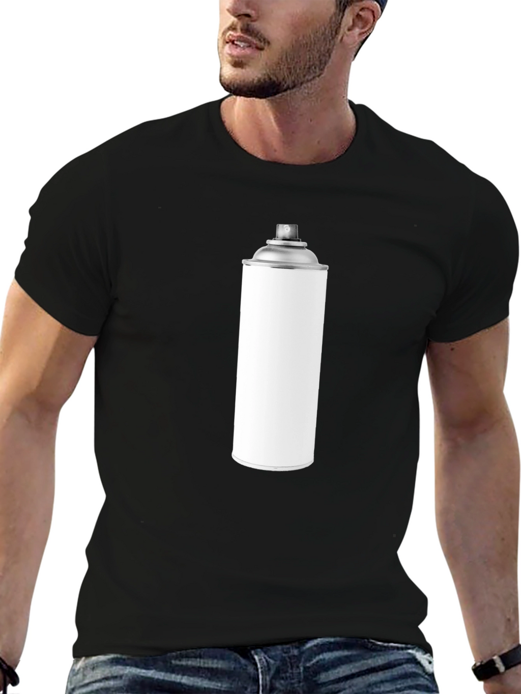 Spray Can Graphic T-Shirt