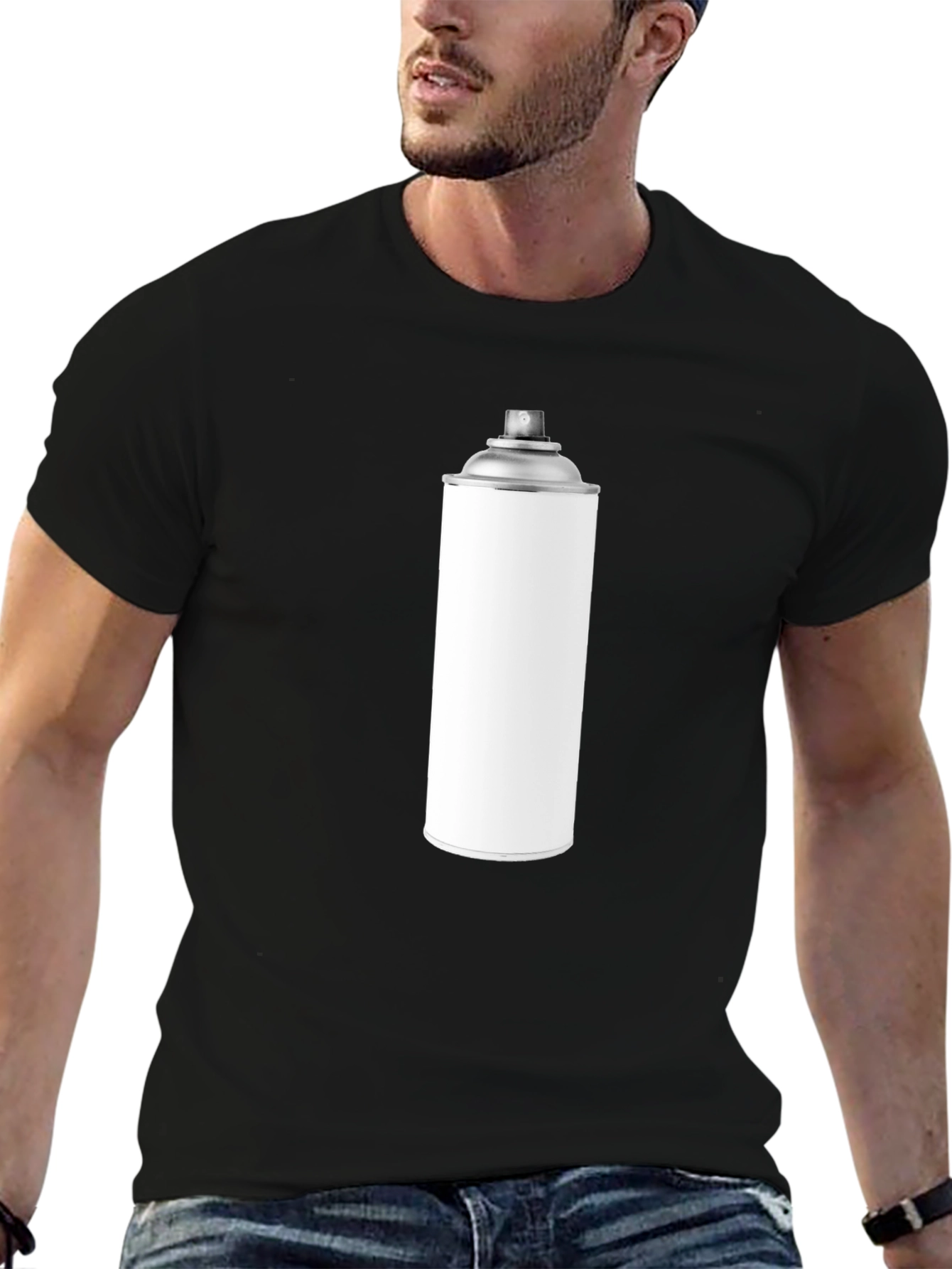 Spray Can Graphic T-Shirt