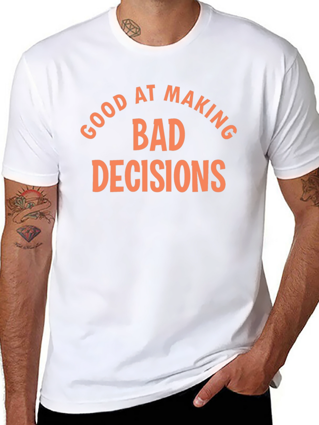 Funny Bad Decisions Graphic T-Shirt