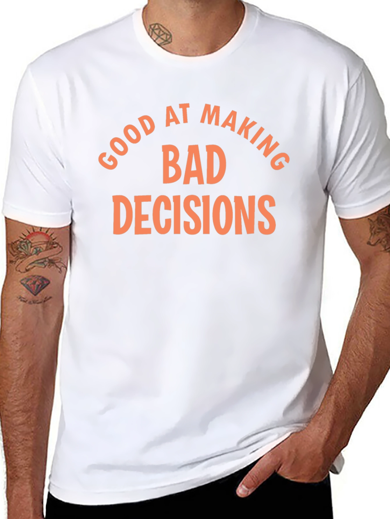 Funny Bad Decisions Graphic T-Shirt